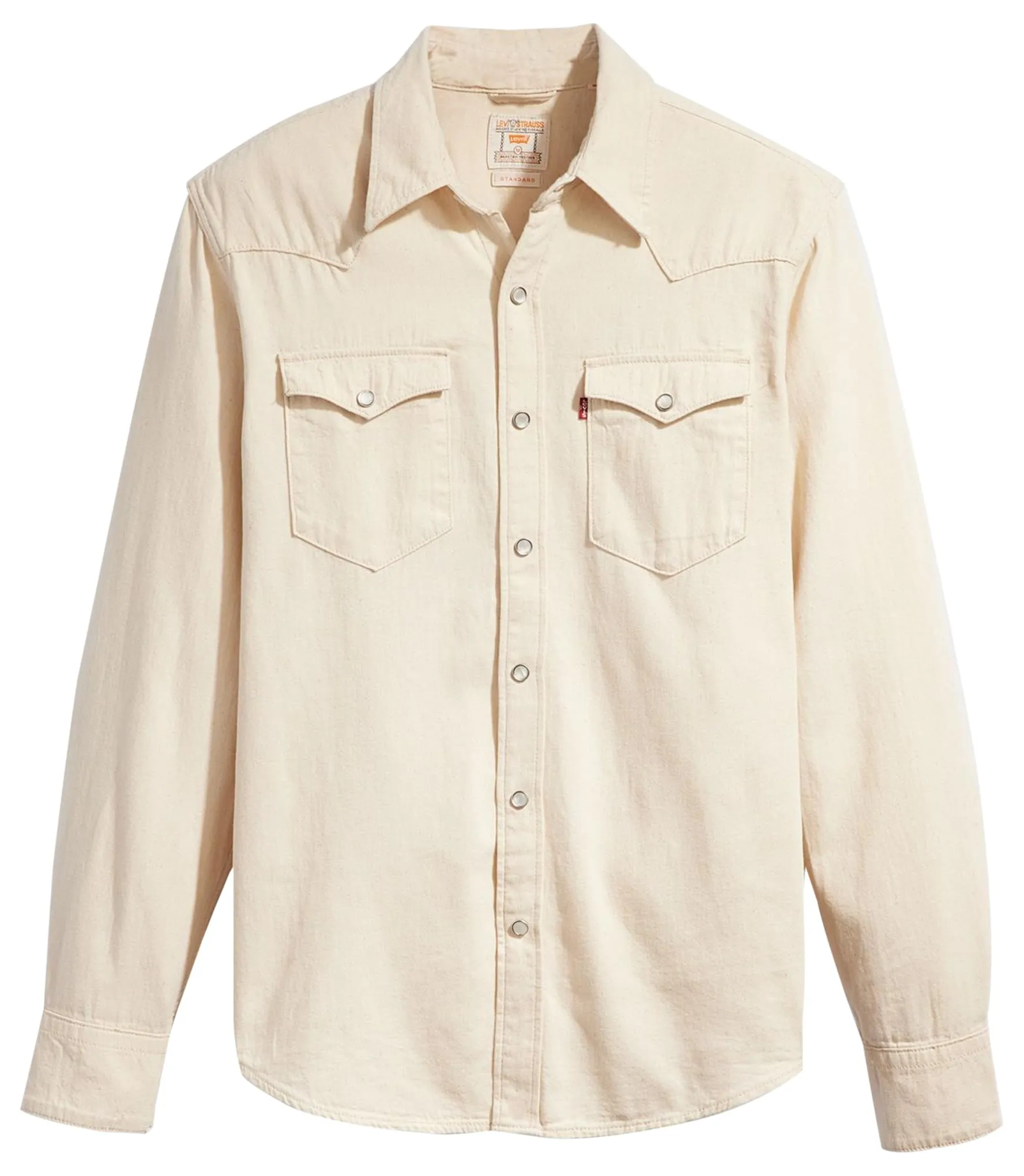 Levi's Barstow Western Standard Shirt - Eddlyn Ecru, XS - immagine 1