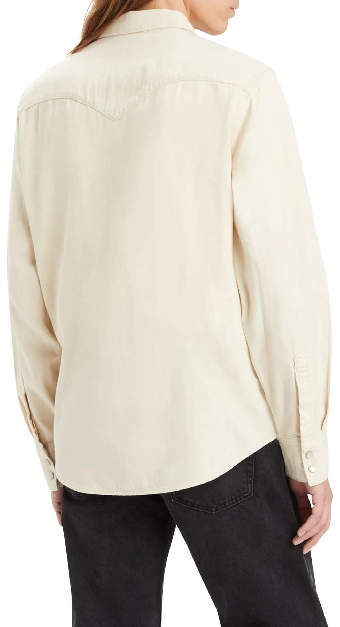 Levi's Barstow Western Standard Shirt - Eddlyn Ecru, XS - immagine 6