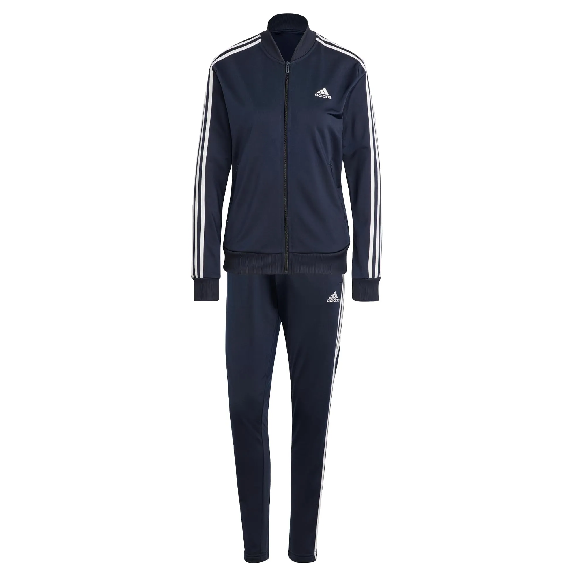 adidas Essentials 3-Stripes Track Suit - Legend Ink / White, M Donna - immagine 1