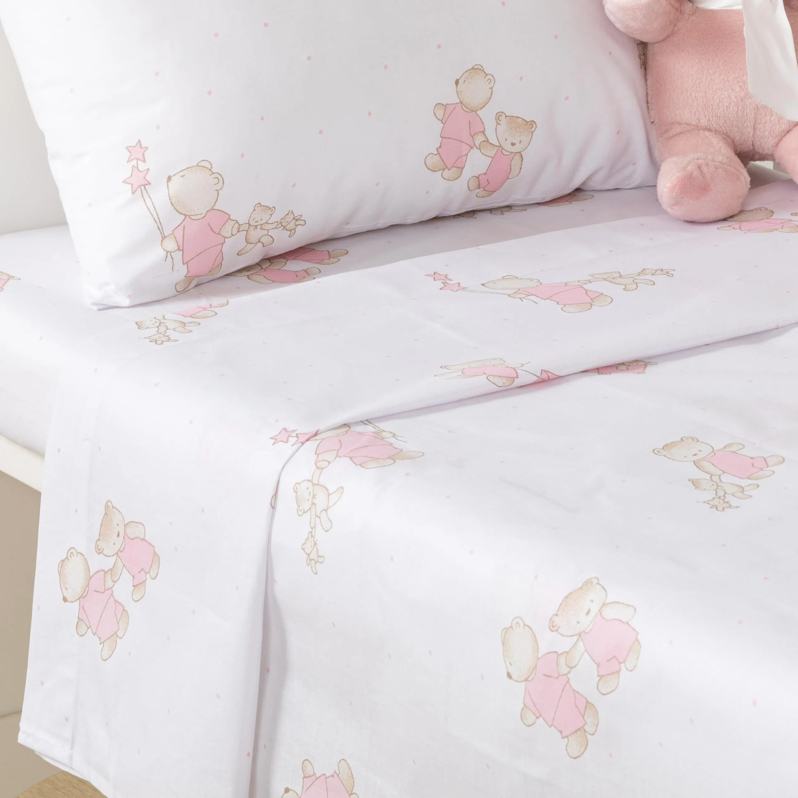 TRAMAS+ Lenzuola Lettino Neonato 60x120 100% Cotone, Set 3 Pezzi - immagine 4
