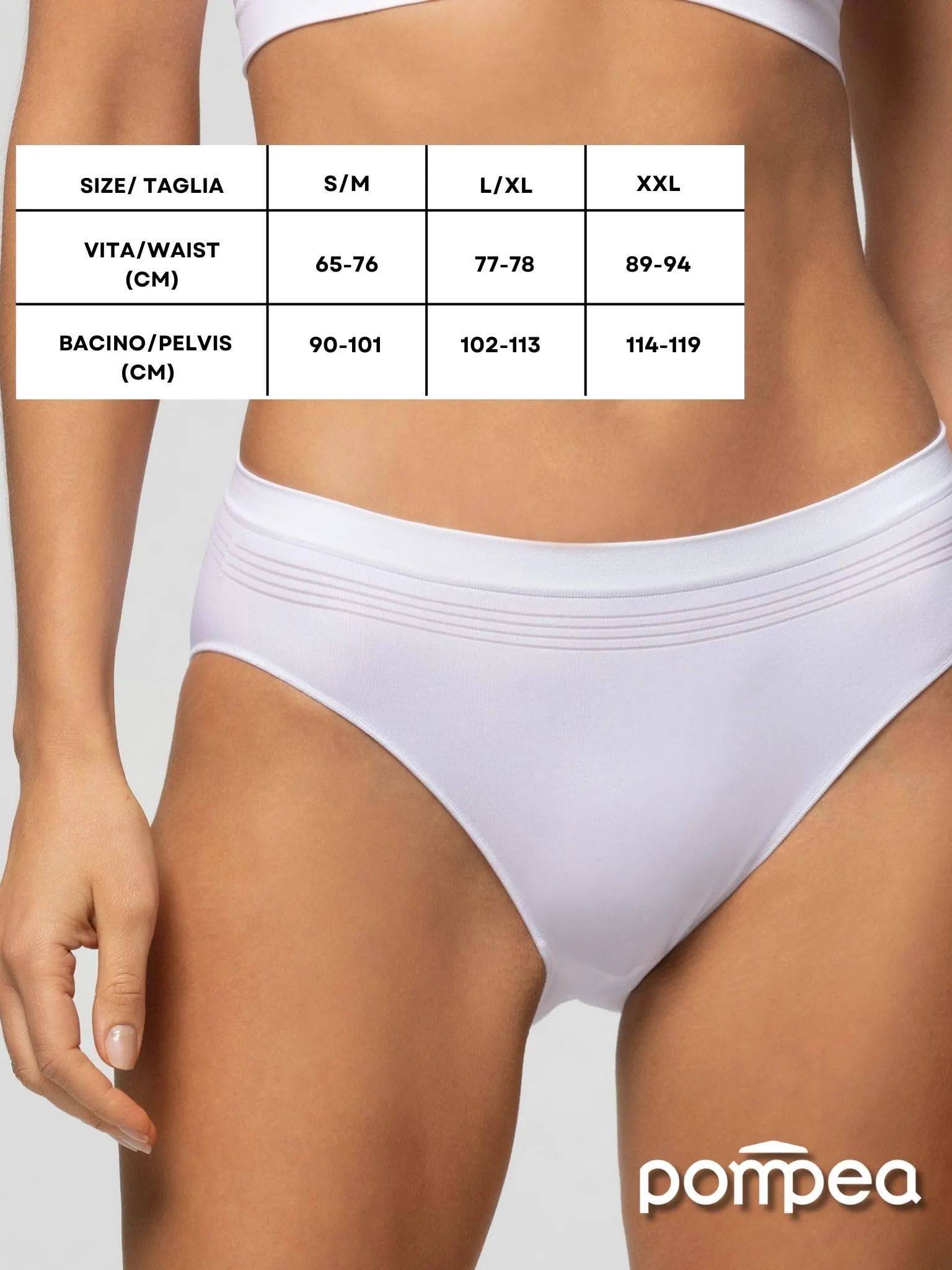 Pompea Slip Donna in Microfibra Senza Cuciture, 5 Paia - immagine 4