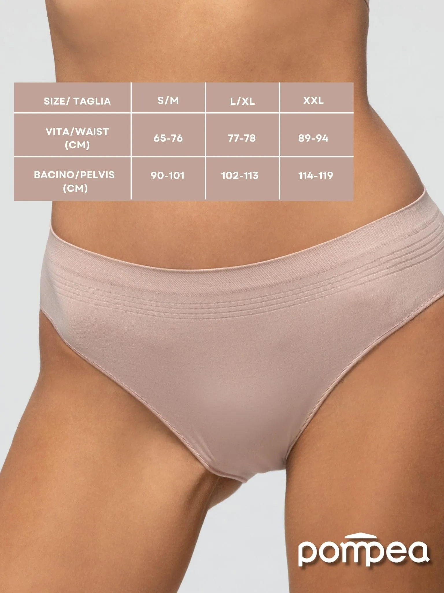 Pompea Slip Donna in Microfibra Senza Cuciture, 5 Paia - immagine 4