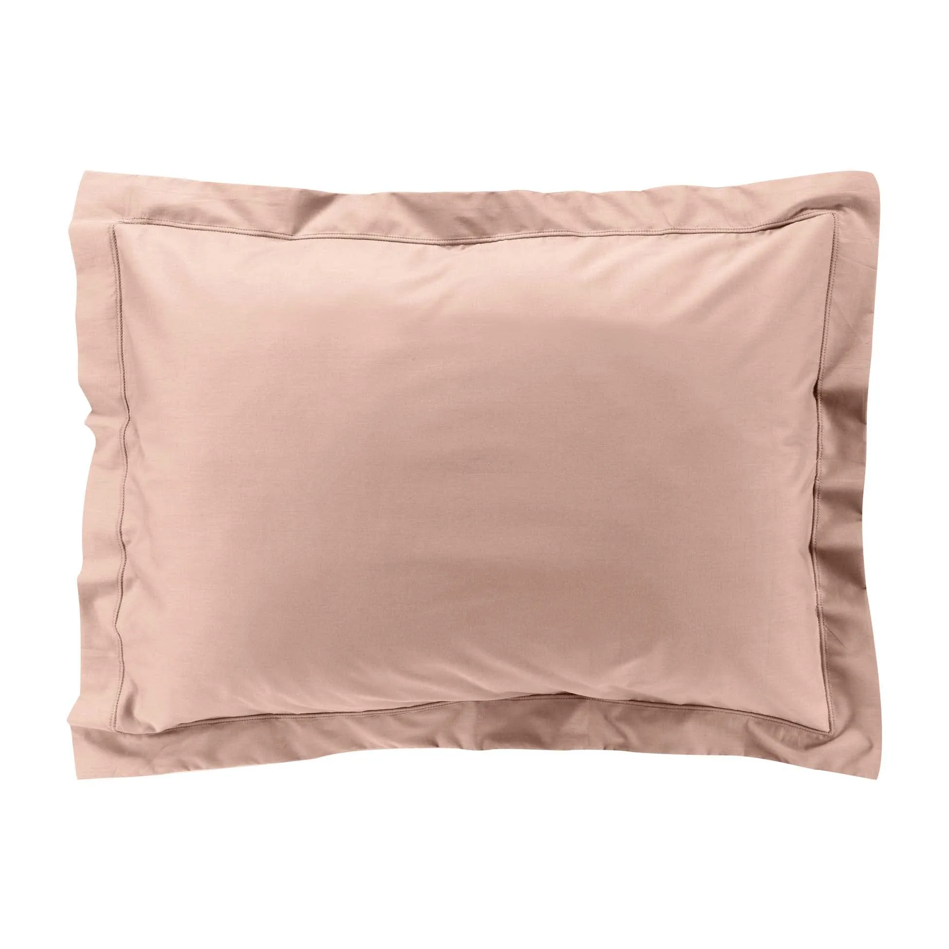 Douceur d'Intérieur Federa per cuscino in percalle di cotone 100%, 50 x 70 cm, Nude - immagine 1