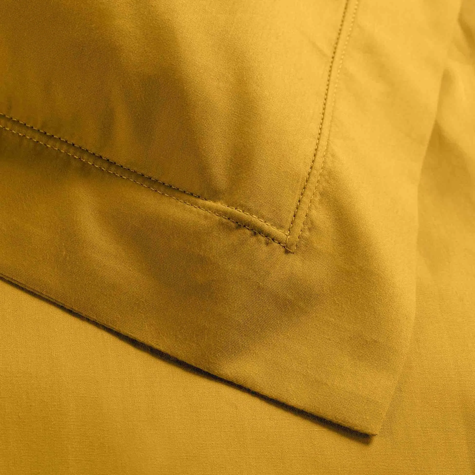 Douceur d'Intérieur Federa per cuscino 50 x 70 cm percalle di cotone, curry - immagine 4