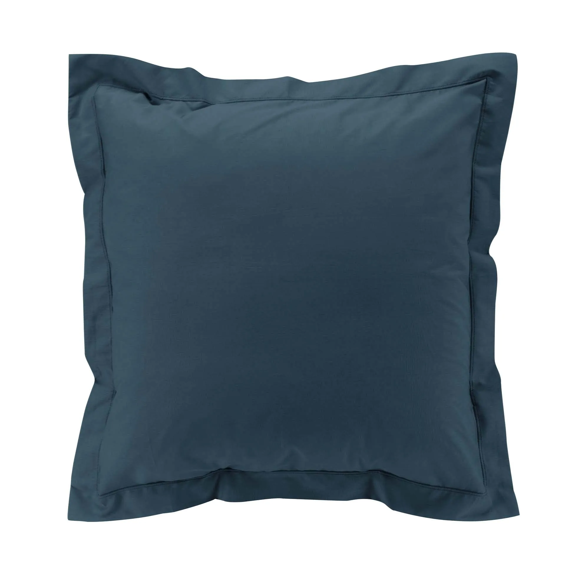Douceur d'Intérieur Federa per cuscino in percalle di cotone, 63 x 63 cm, Blu Notte - immagine 1