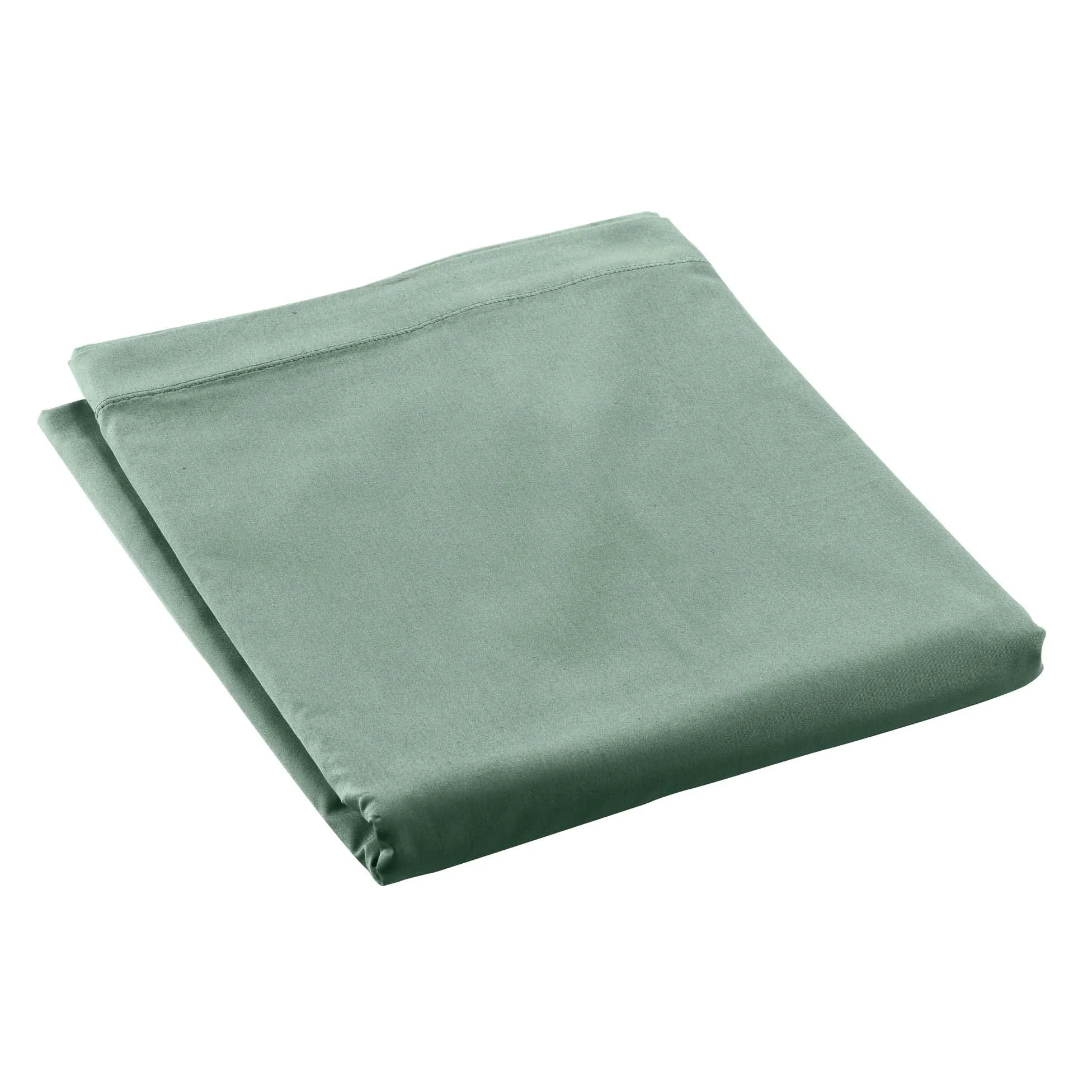 Douceur d'Intérieur Lenzuolo piano in percalle di cotone 180 x 290 cm - immagine 1