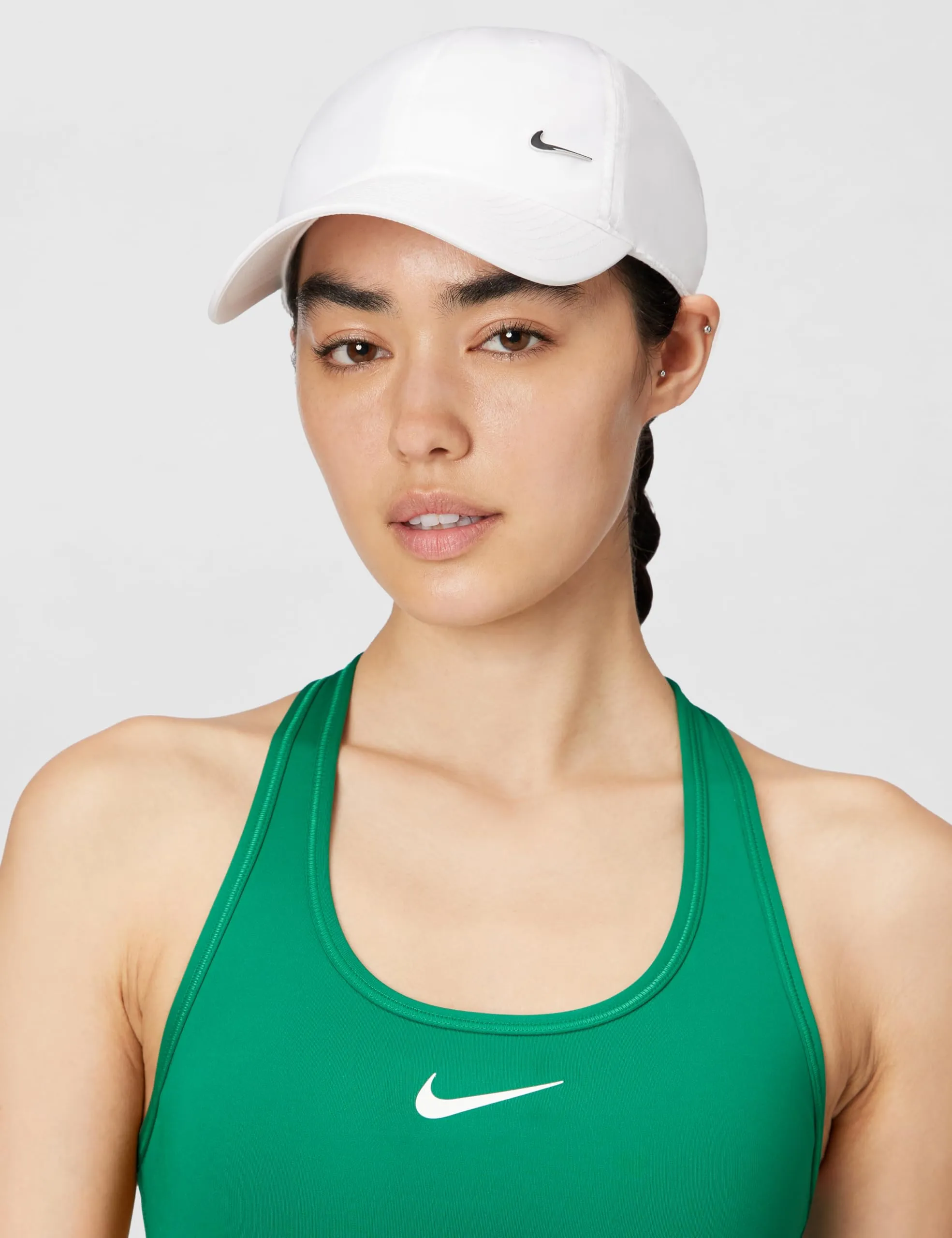 Nike Club Cappuccio, Bianco/Argento Metallico, S/M Uomo - immagine 4