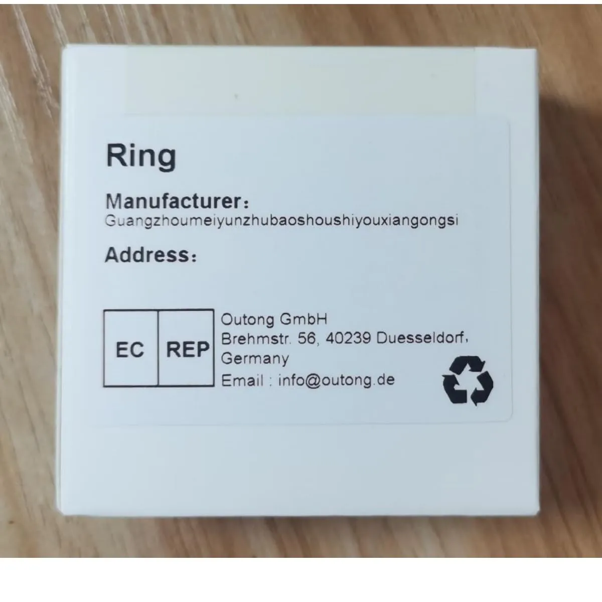 Dankadi Anello di fede in argento 925 placcato oro, Larghezza 3.5mm, Taglia 4 - immagine 6