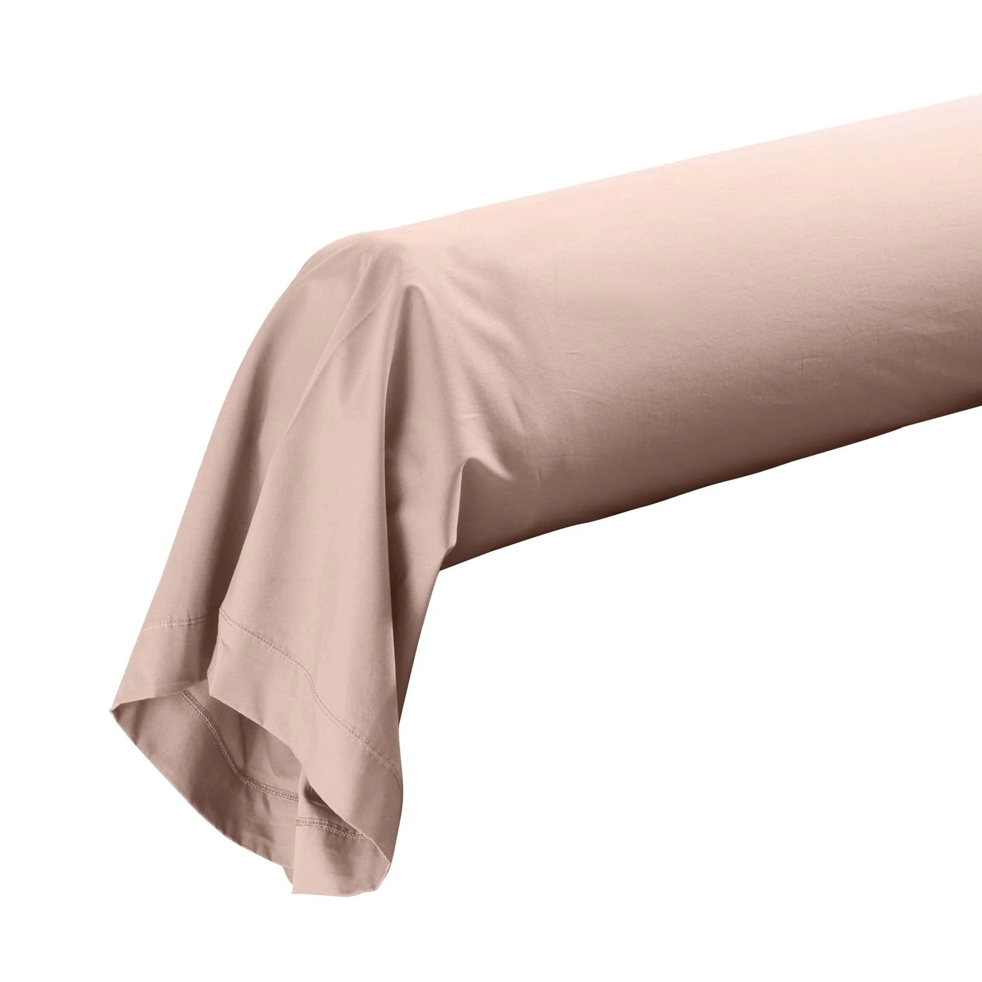 Douceur d'Intérieur Federa per cuscino in percalle 100% cotone, color carne, 85 x 185 cm - immagine 1