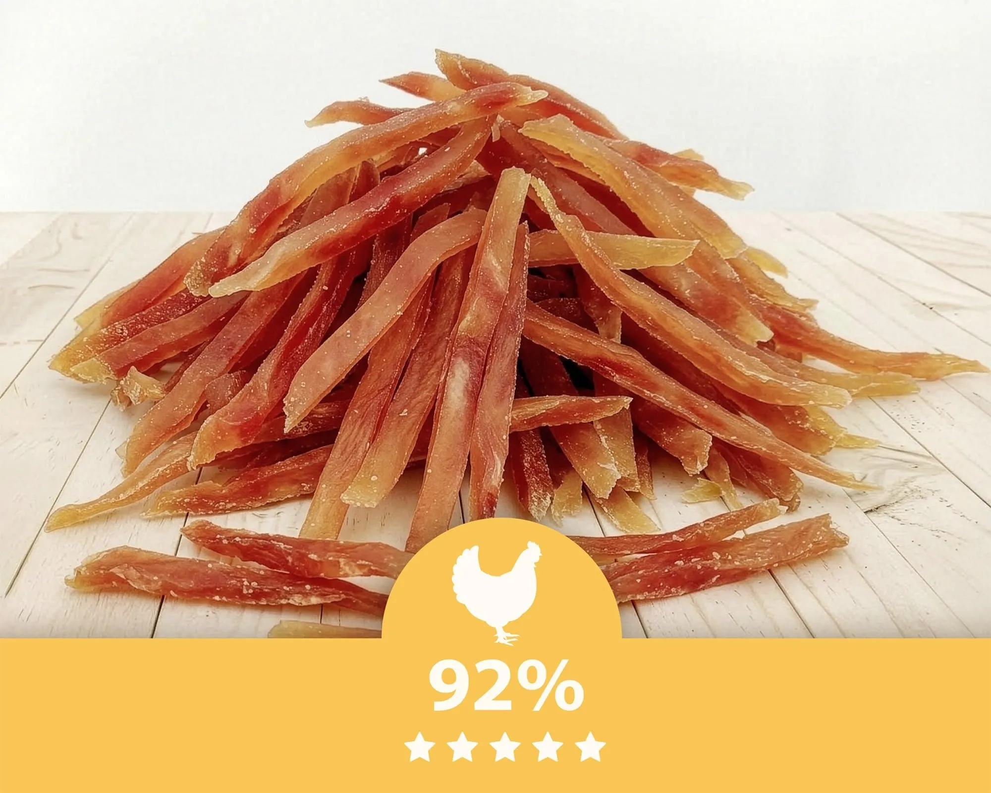 MERSJO Dog Treats, Soft Chicken Strips, Grain and Sugar Free, 500g - immagine 7