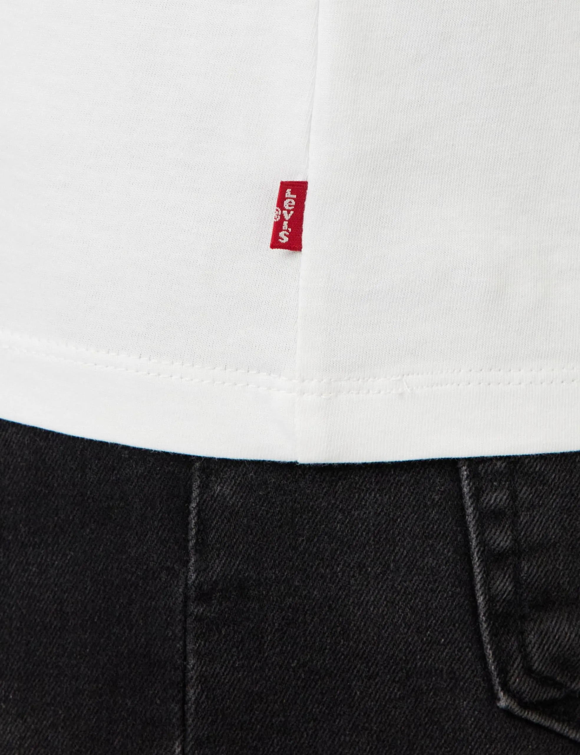 Levi's Graphic Crewneck Tee Chrome Batwing White, XS - immagine 3