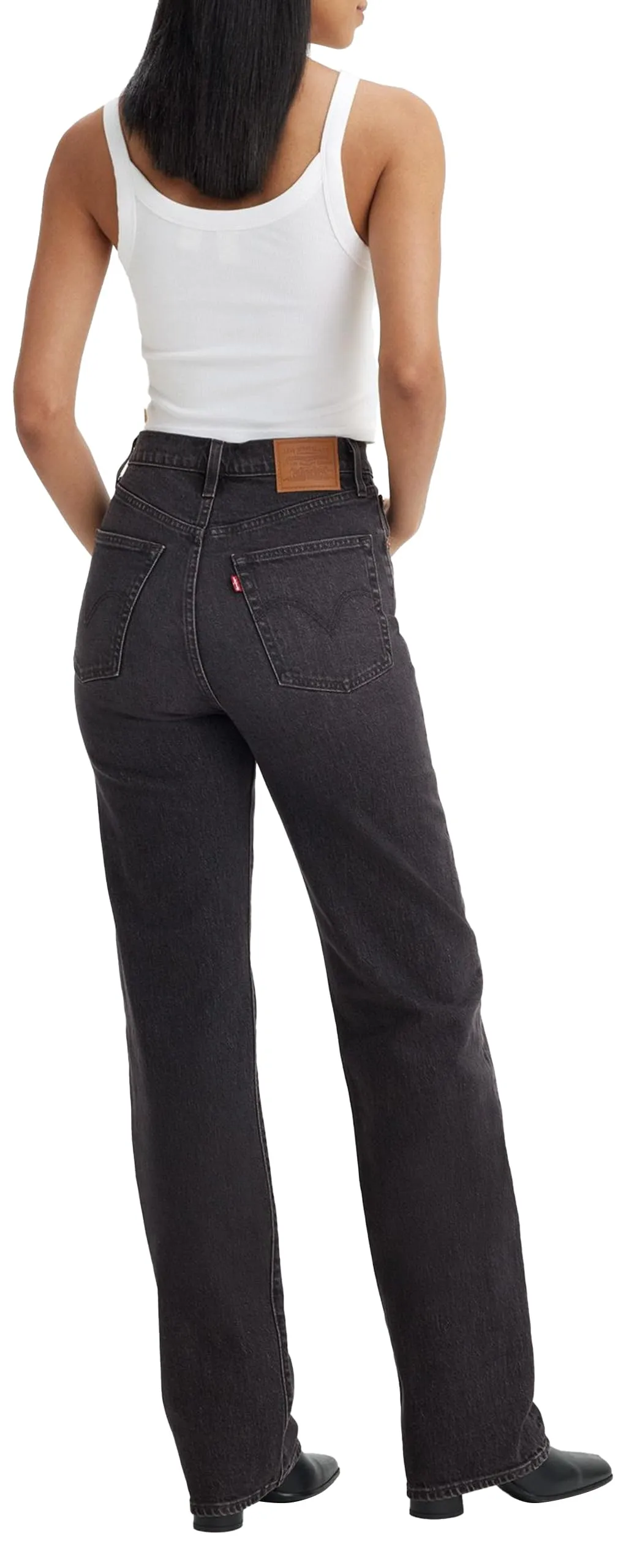 Levi's Ribcage Full Length Jeans Donna - Static Noise Overload - 26W / 32L - immagine 2