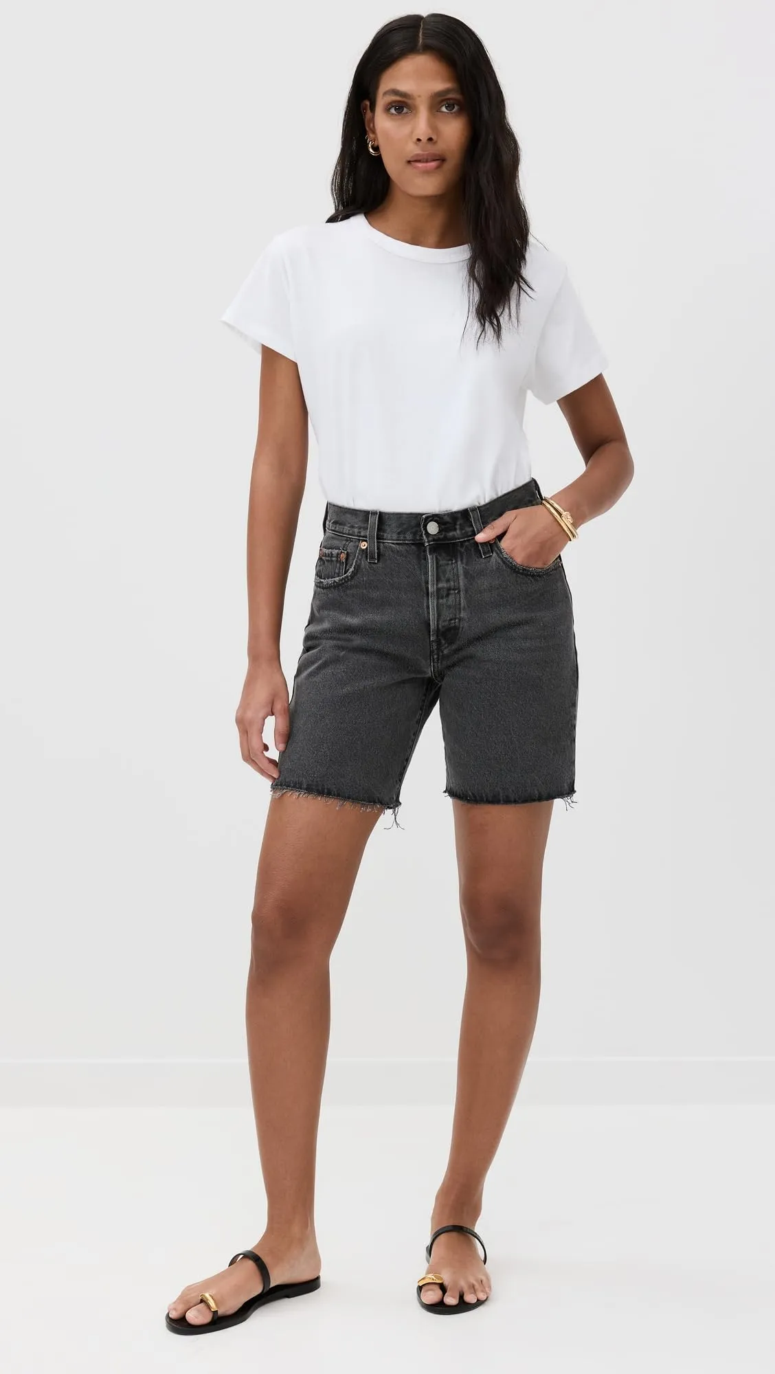 Levi's 501 '90s Beach Cut Shorts Women's 25W - immagine 5
