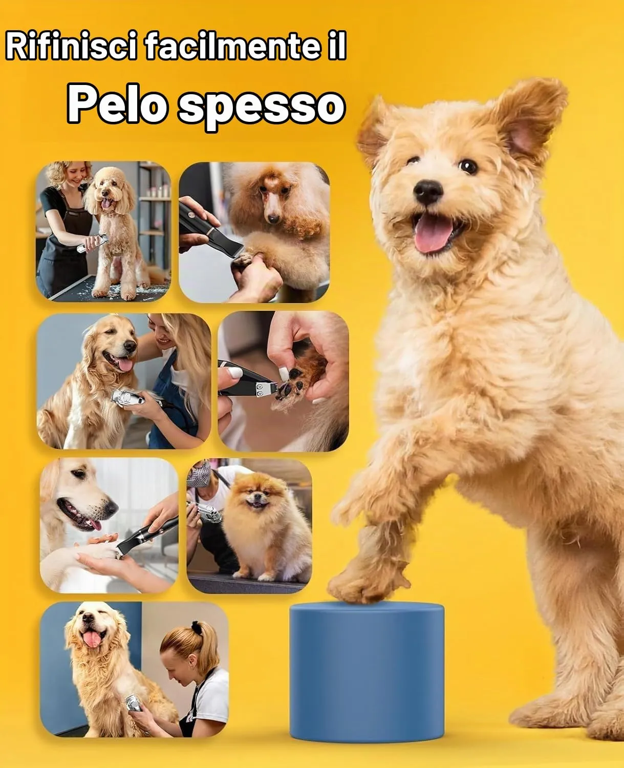 oneisall Tosatrice 3 in 1 per cani con pelo folto/denso - immagine 8