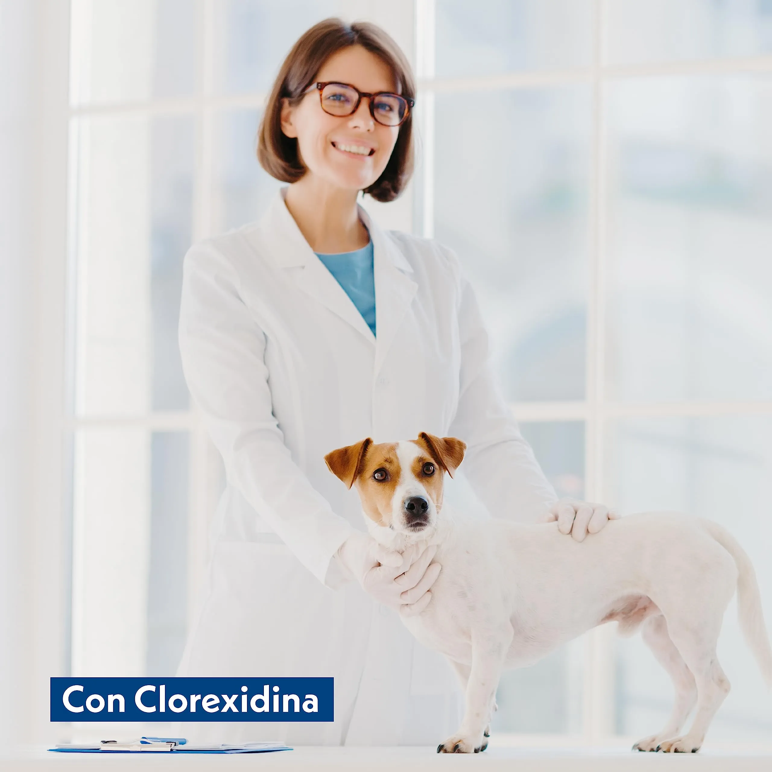 Amore Mio Salviette con Clorexidina Maxi Formato per Cani e Gatti, 110 Pezzi, 30x20 cm - immagine 4