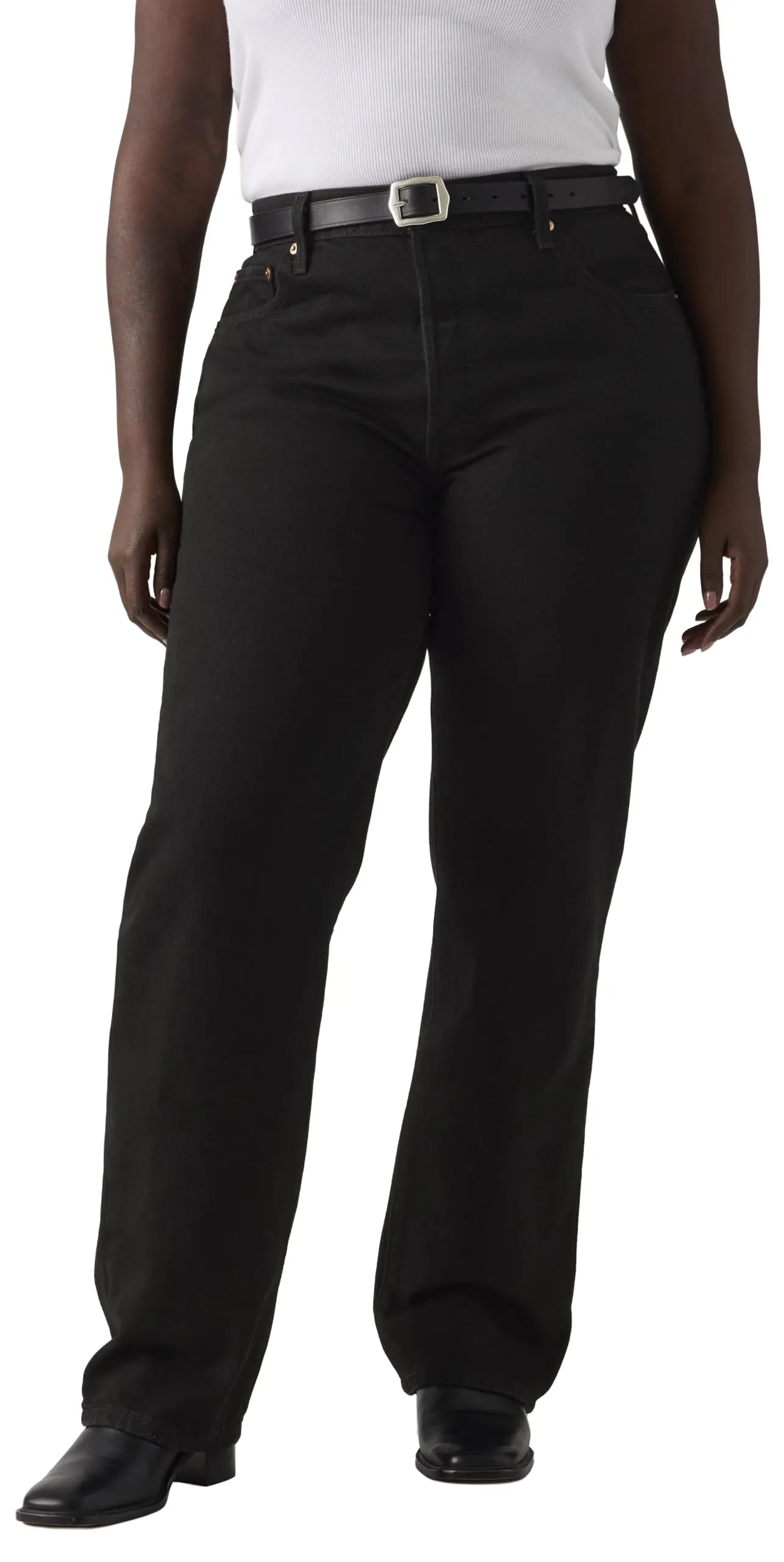 Levi's 501 90's Women's Jeans, Rinsed Blacktop, 34W / 30L - immagine 9