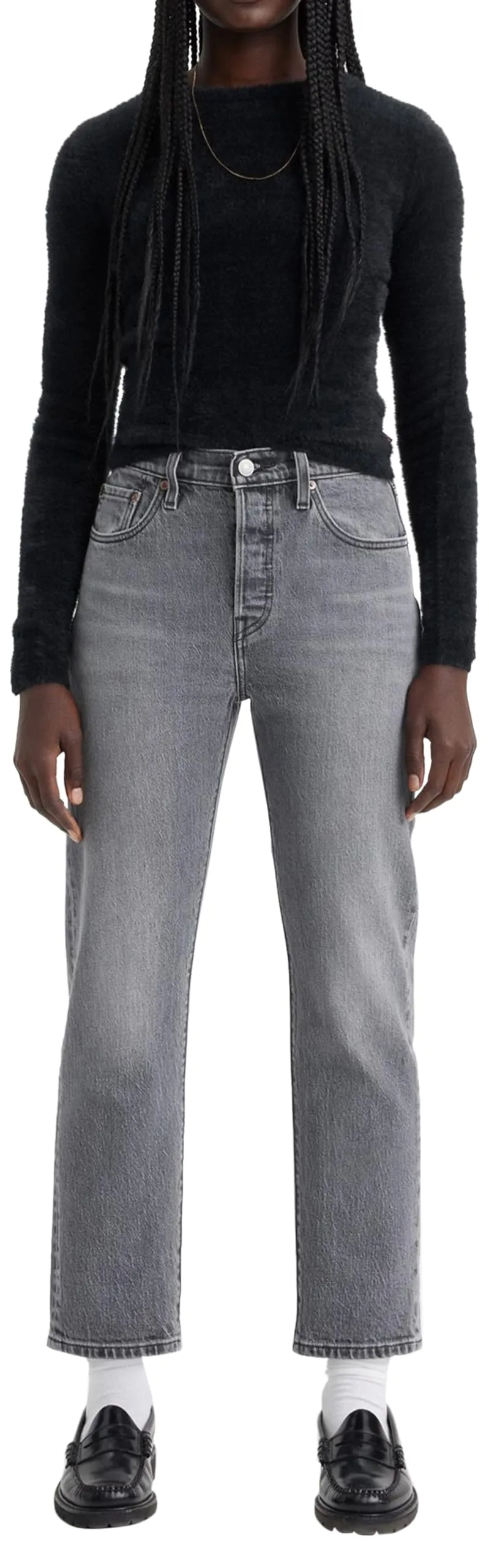 Levi's 501 Crop Jeans Donna Hit The Road Bb 29W / 30L - immagine 2