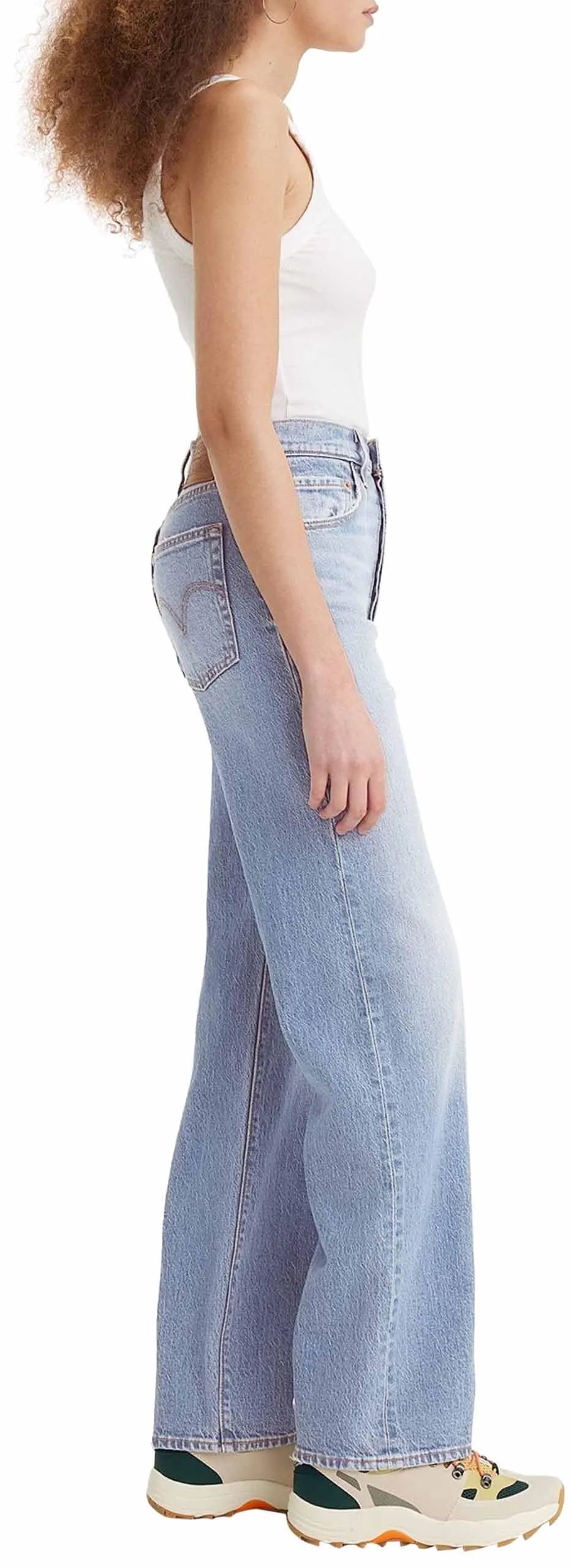 Levi's Ribcage Full Length Jeans Donna, Samba Tango Light, 31W / 32L - immagine 3