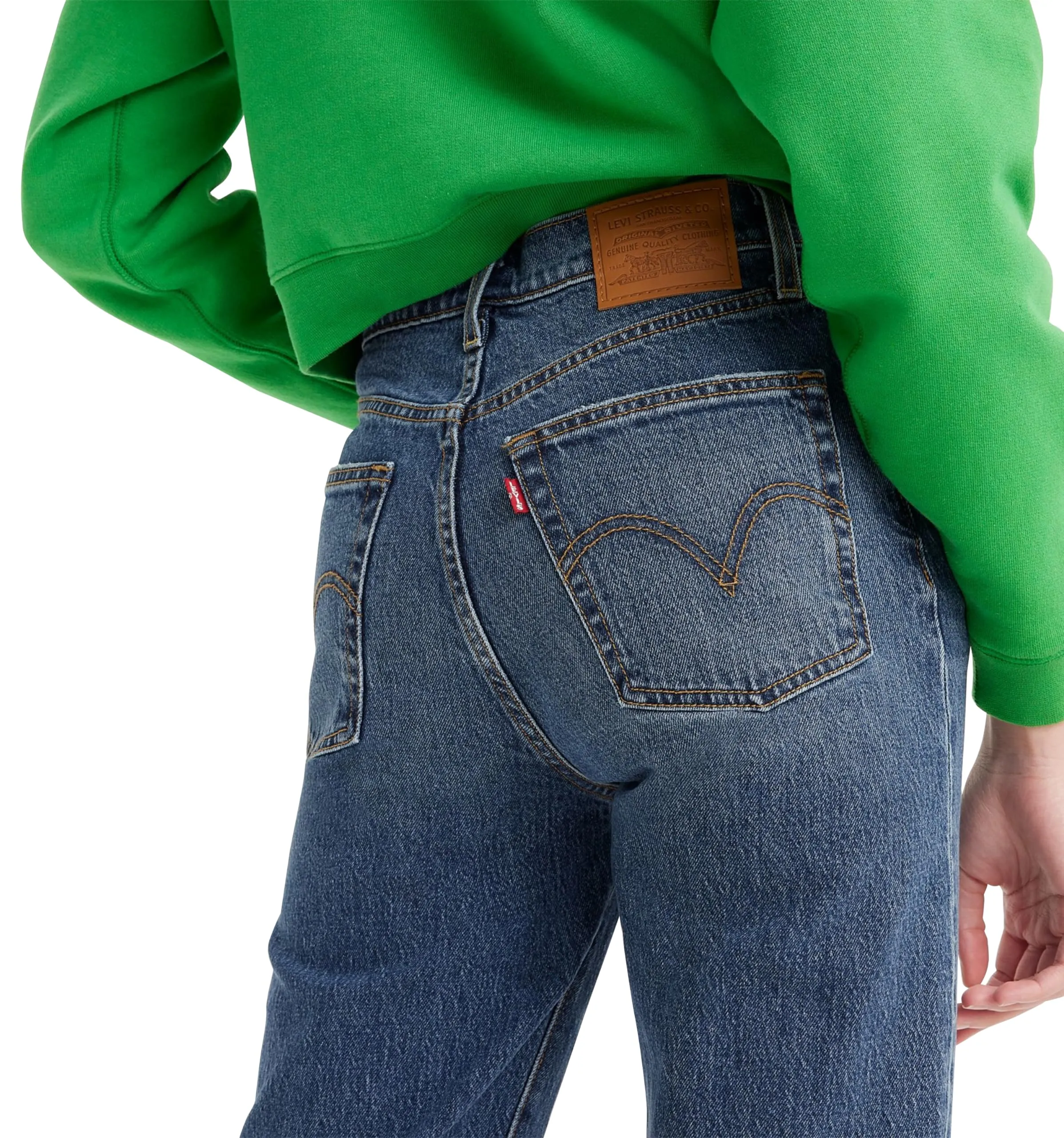 Levi's Ribcage Full Length Jeans - Valley View - 30W / 34L - immagine 7