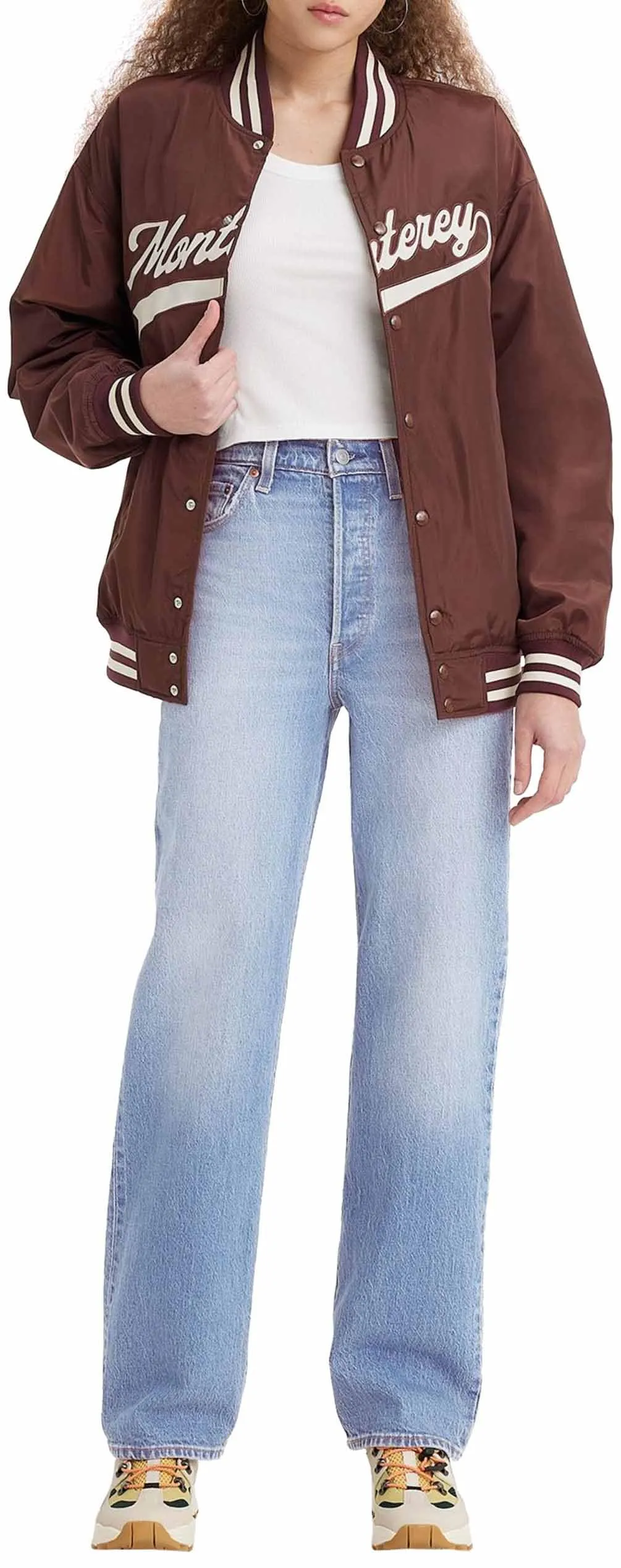 Levi's Ribcage Jeans da Donna, Samba Tango Light, 33W x 32L - immagine 1