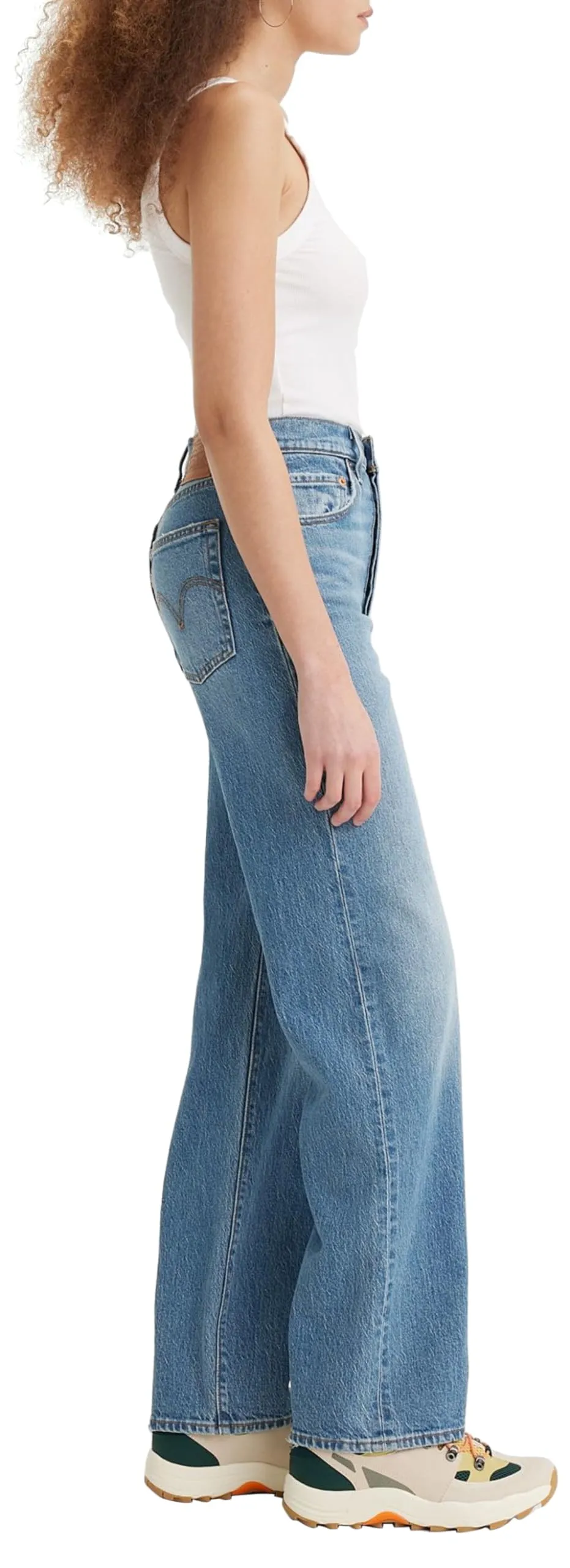 Levi's Ribcage Full Length Jeans Donna, Dance Around, 28W / 34L - immagine 9