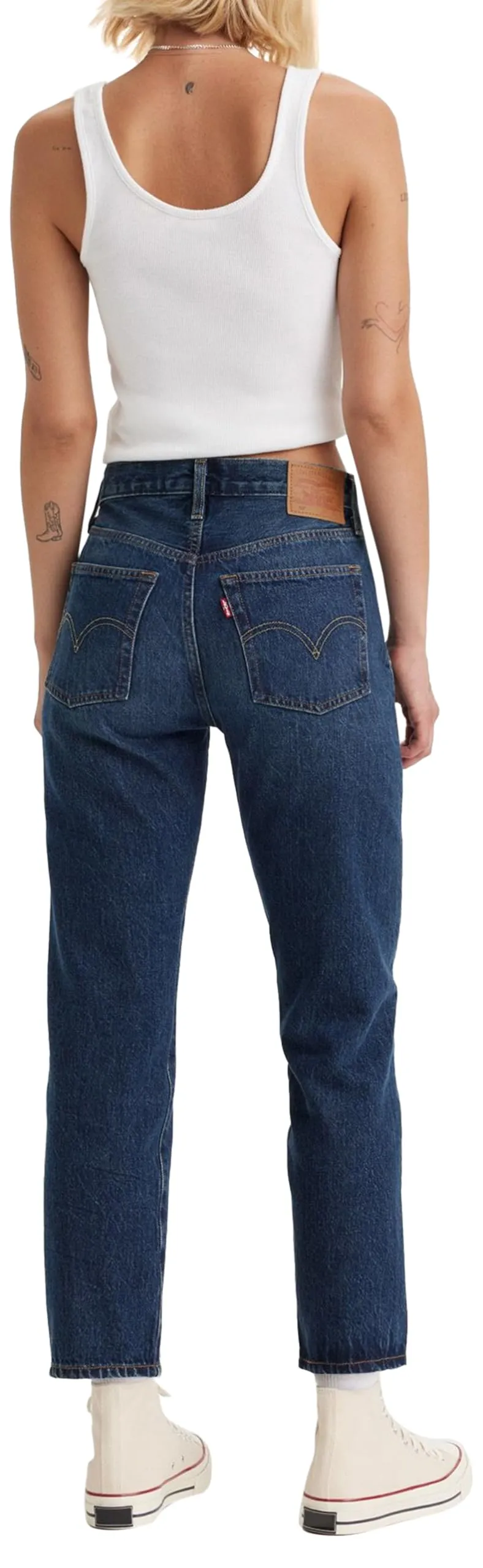 Levi's 501 Crop Jeans Donna Up We Go No Dx, 26W / 30L - immagine 6