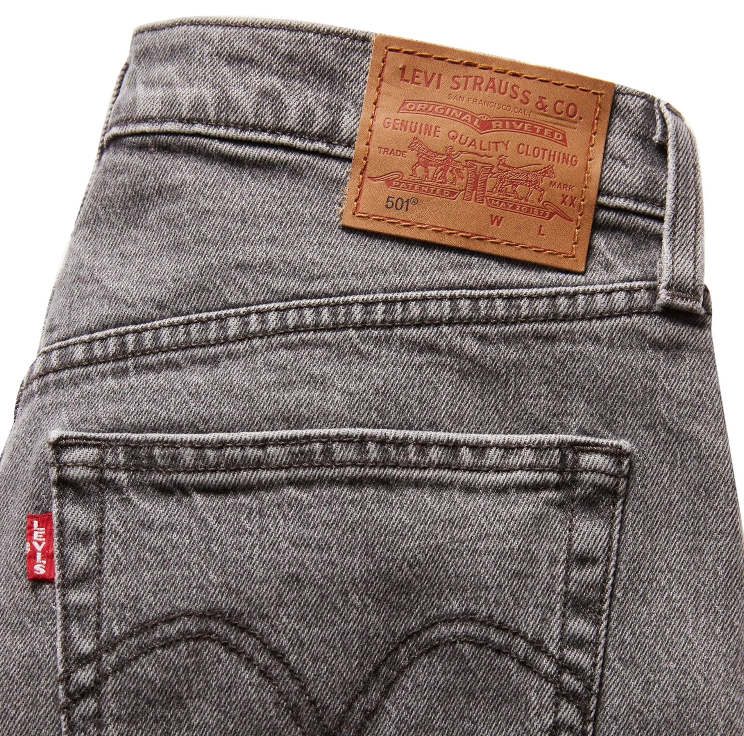 Levi's 501 Crop Jeans Donna Hit The Road Bb 32W / 30L - immagine 3