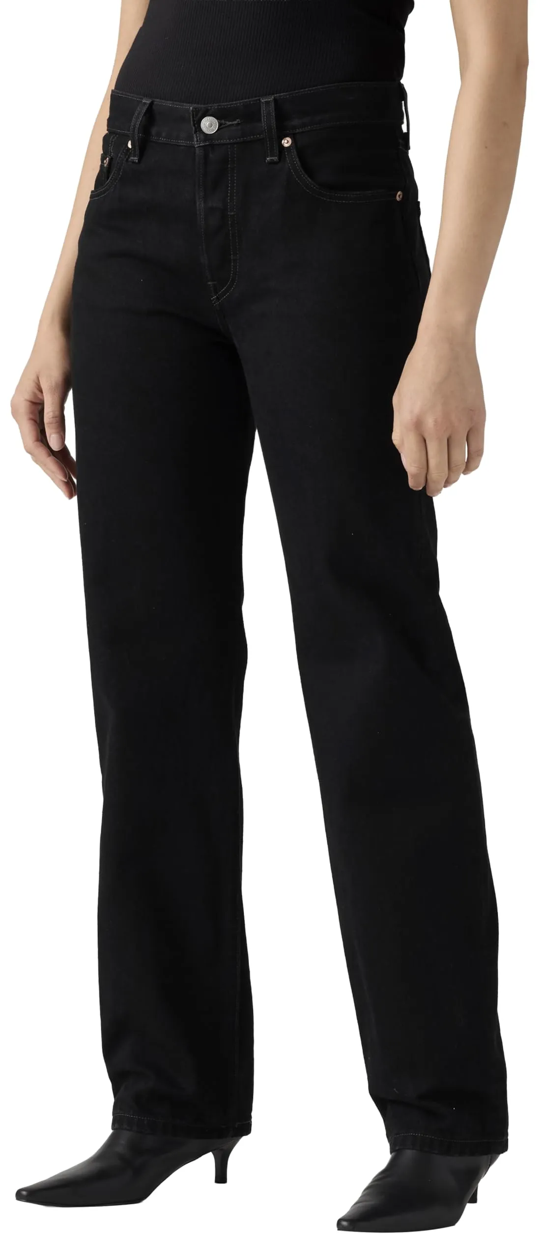 Levi's 501 90's Women's Jeans, Rinsed Blacktop, 31W / 32L - immagine 3