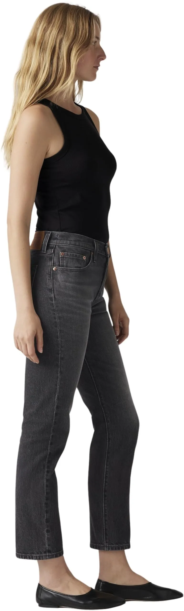 Levi's 501 Crop Jeans Donna Long Live The Queen 23W / 26L - immagine 2