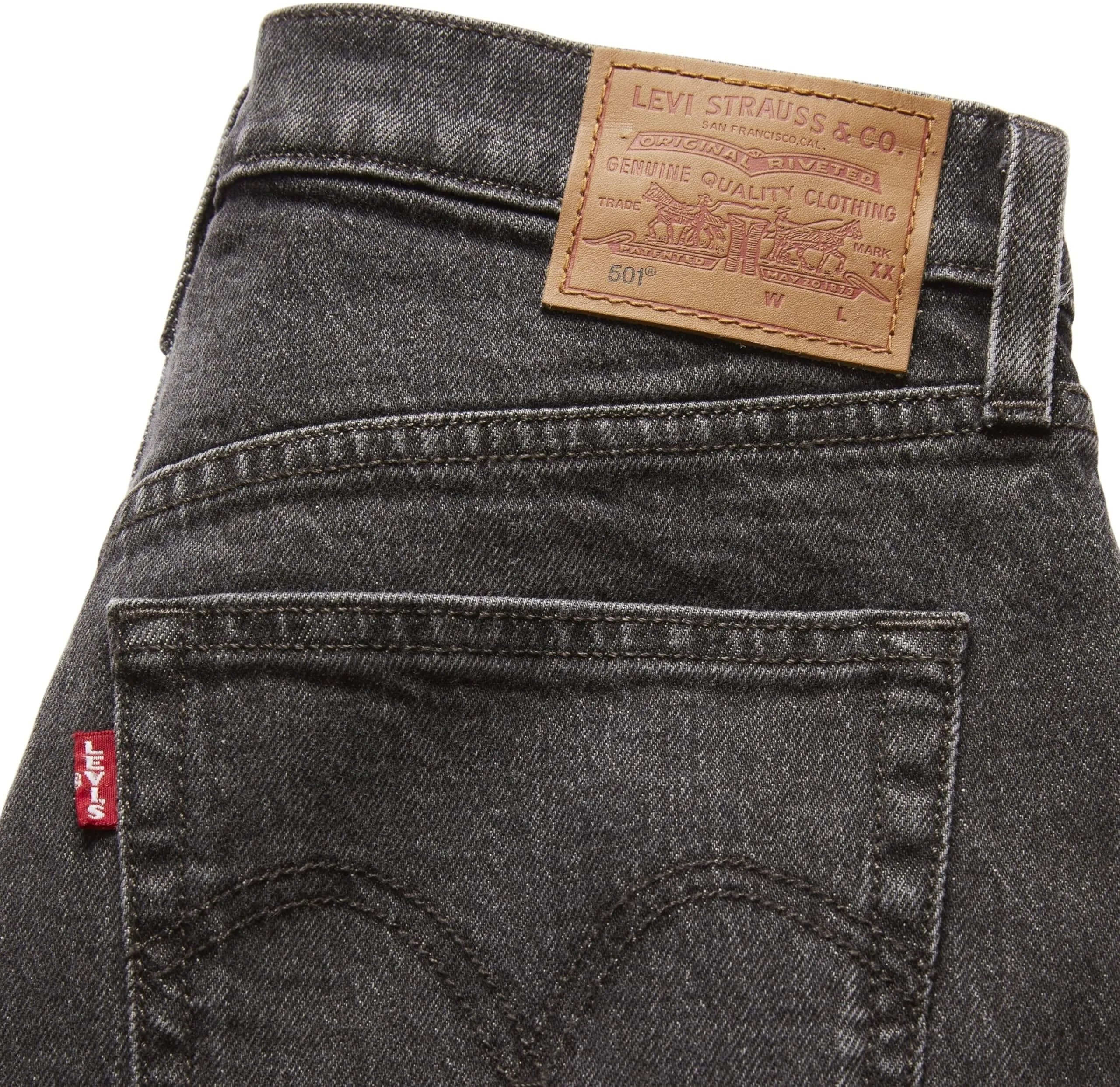Levi's 501 Crop Jeans Donna Long Live The Queen 24W / 28L - immagine 8