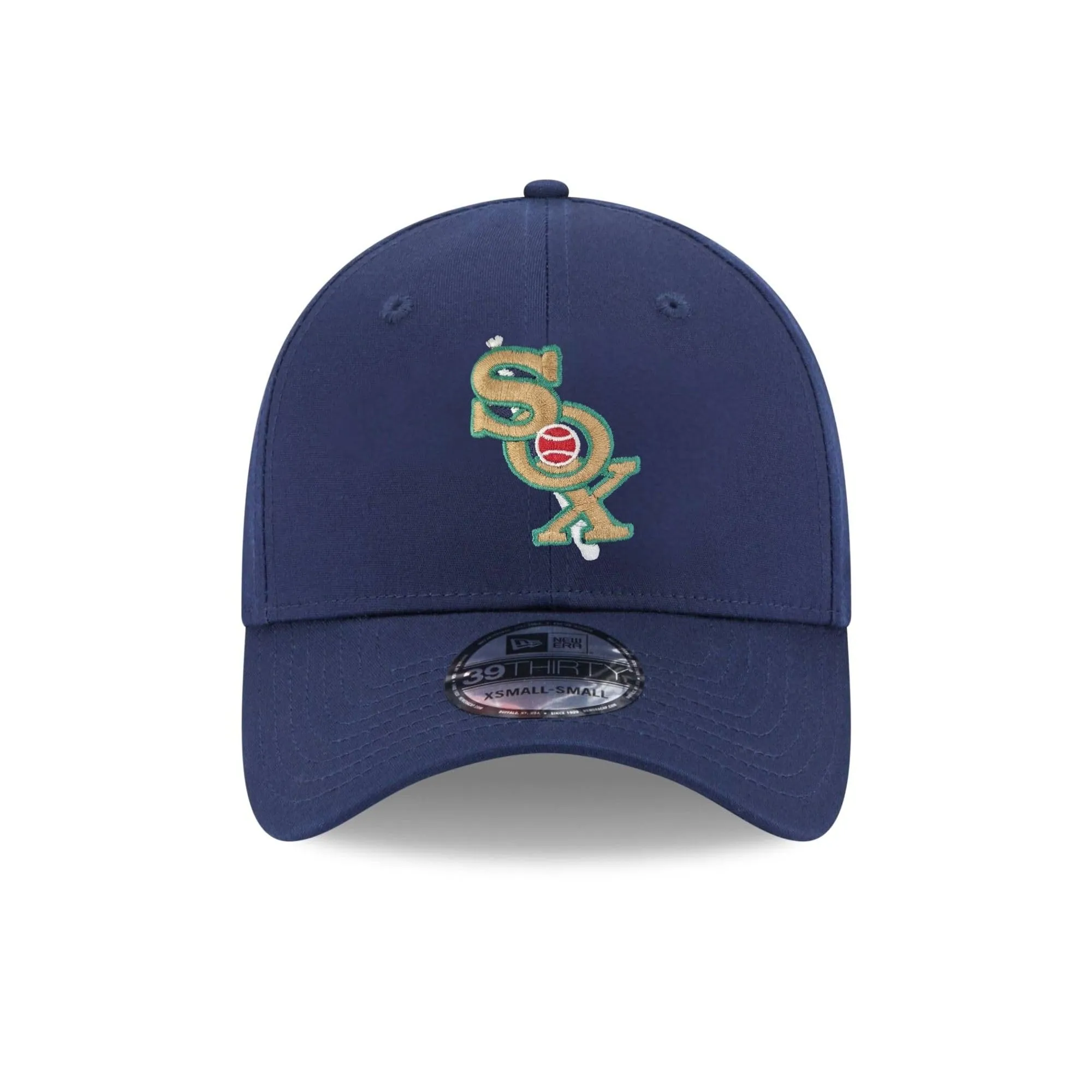 New Era Chicago White Sox MLB All-Star Game 1933 Sidepatch 39Thirty Stretch Cap - Navy - M-L - immagine 2