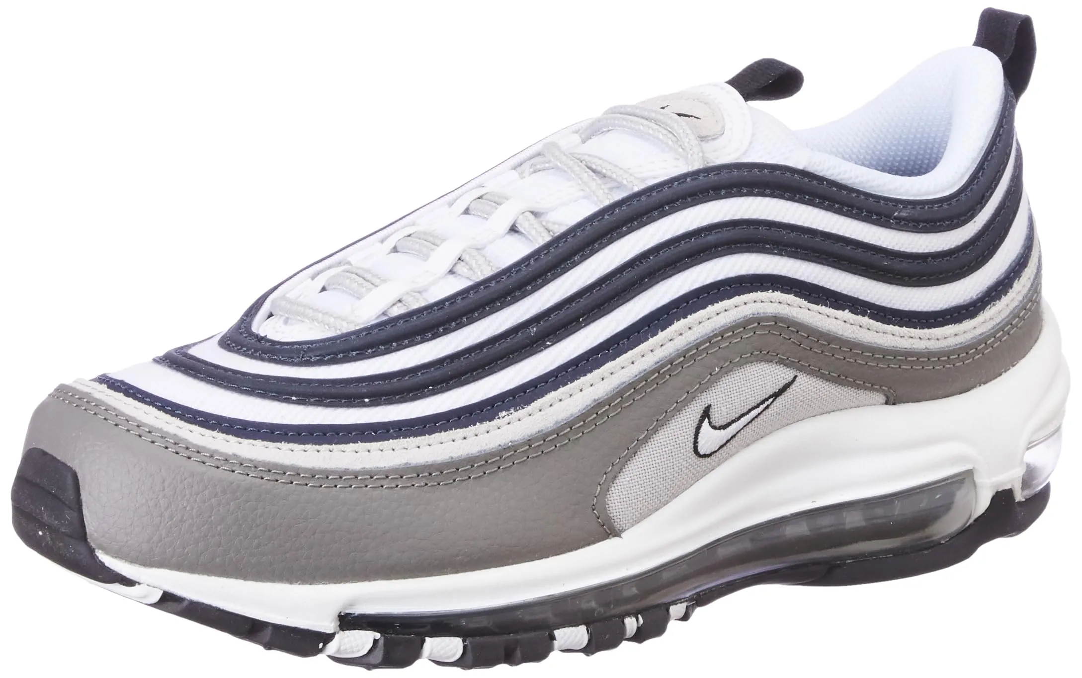 Nike Air Max 97 Black Clear Emerald White Flat Pewter White Light Bone DV7421 001 - immagine 1