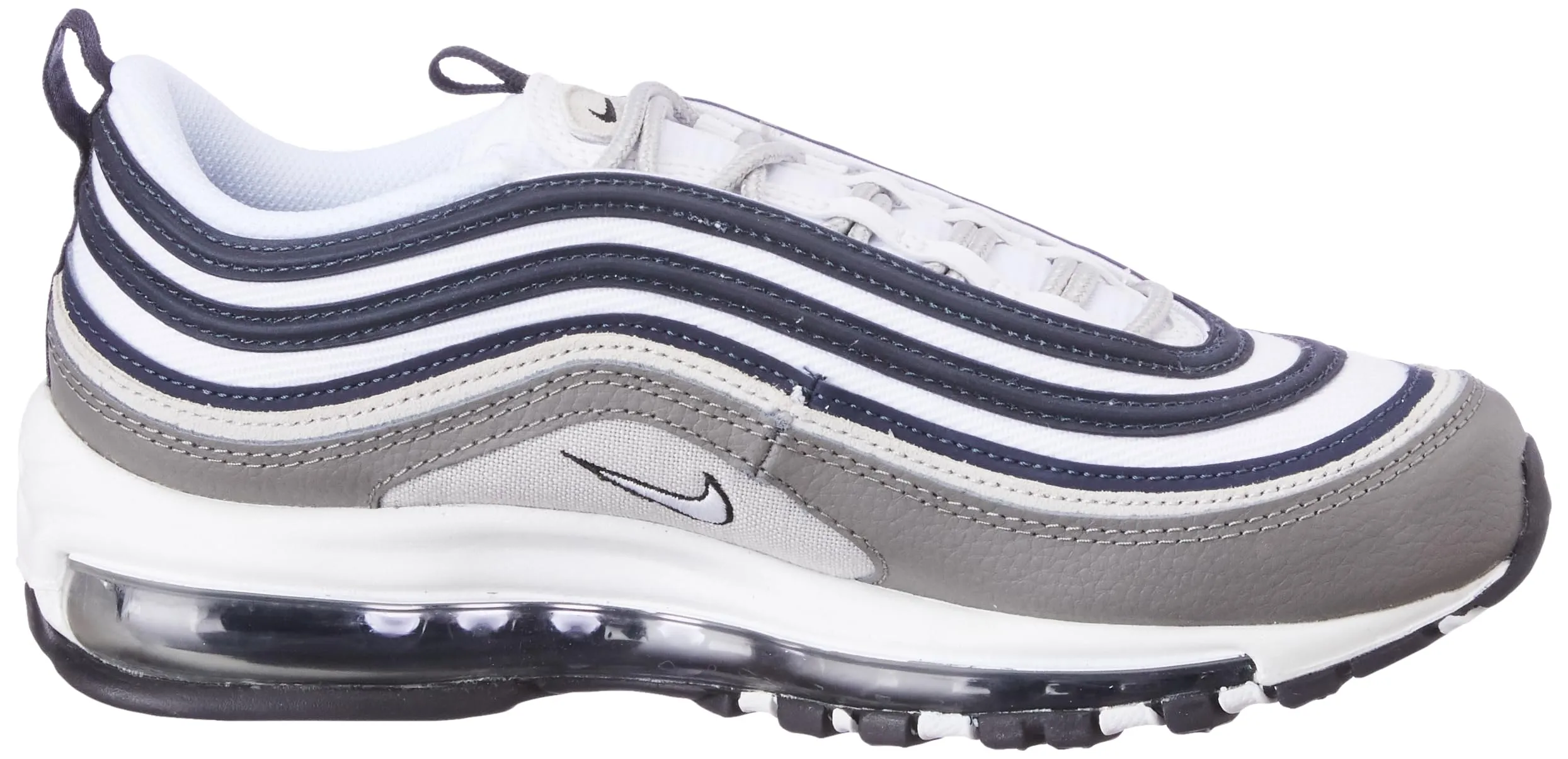 Nike Air Max 97 Black Clear Emerald White Flat Pewter White Light Bone DV7421 001 - immagine 4