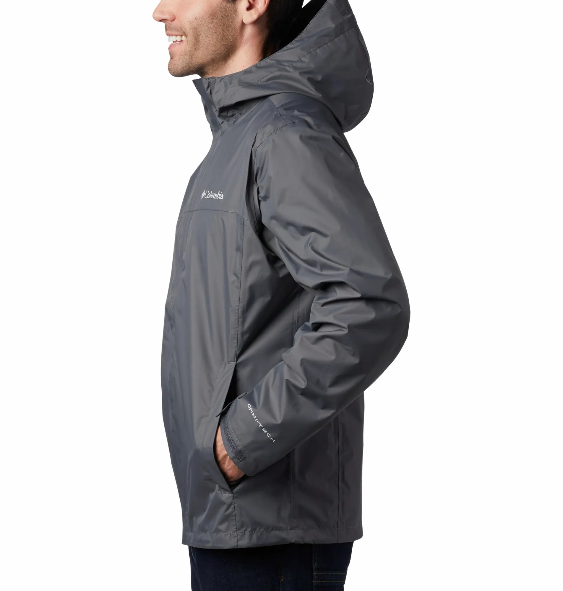Columbia Watertight 2 Jacket Uomo, Graphite, S - immagine 3