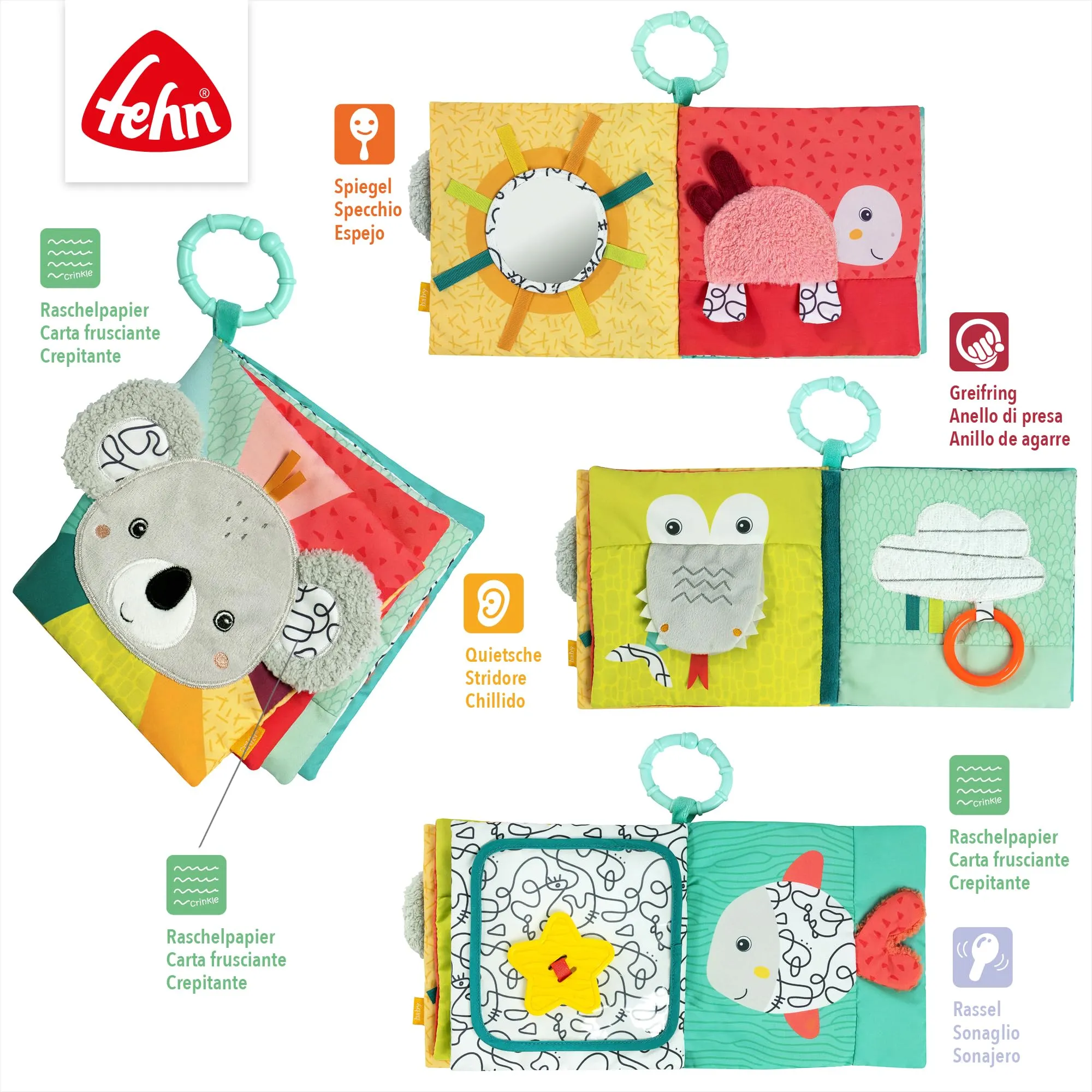 Fehn Libro in tessuto Koala 049176 - immagine 3