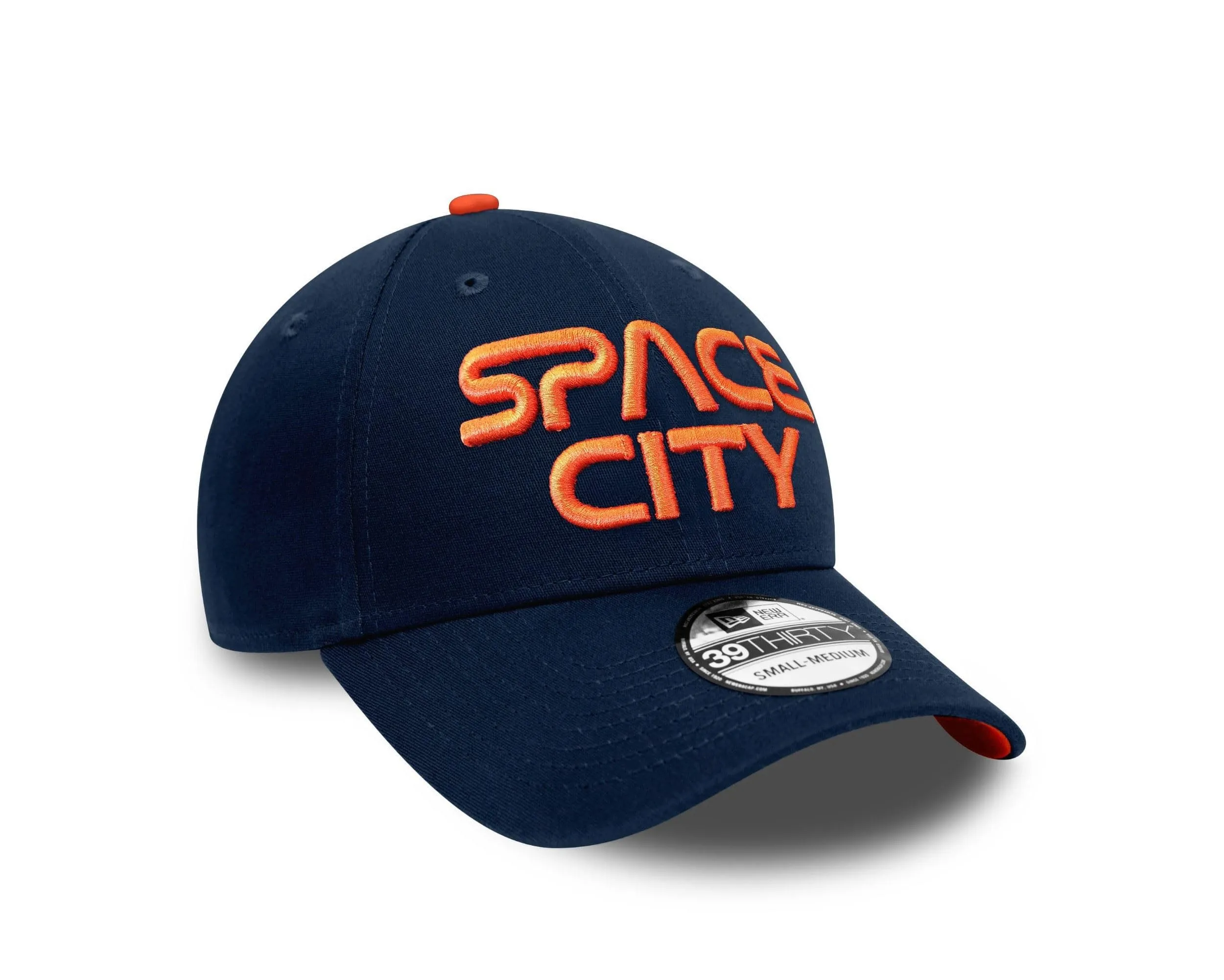 New Era Houston Astros MLB Space City 39Thirty Stretch Cap, Navy, M-L - immagine 3