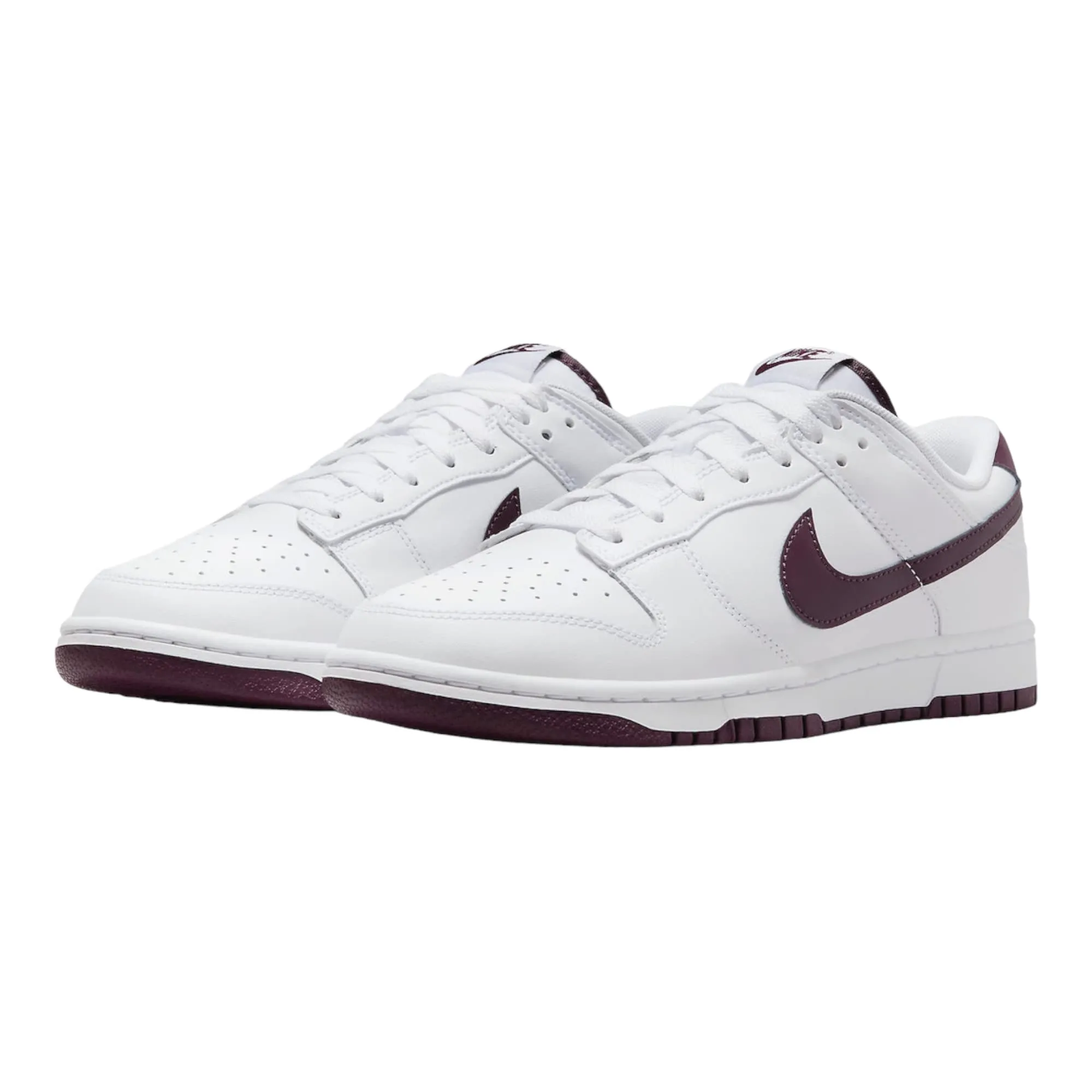 Nike Dunk Low Donna - Bianco Castagna Bianco - 43 EU - immagine 3