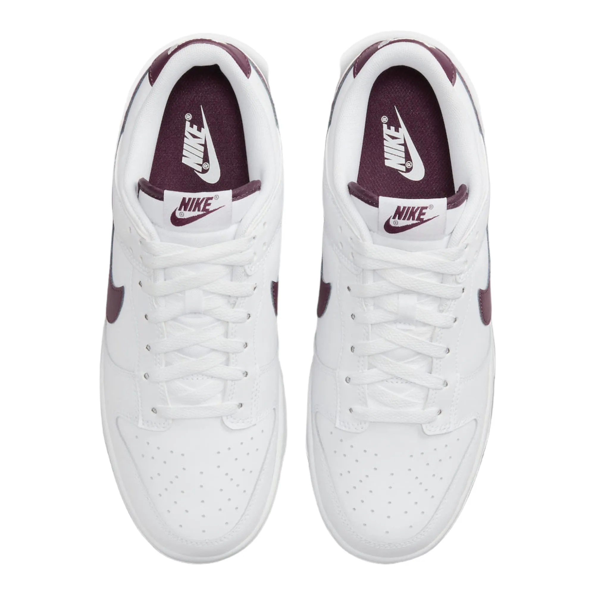 Nike Dunk Low Donna - Bianco Castagna Bianco - 43 EU - immagine 4