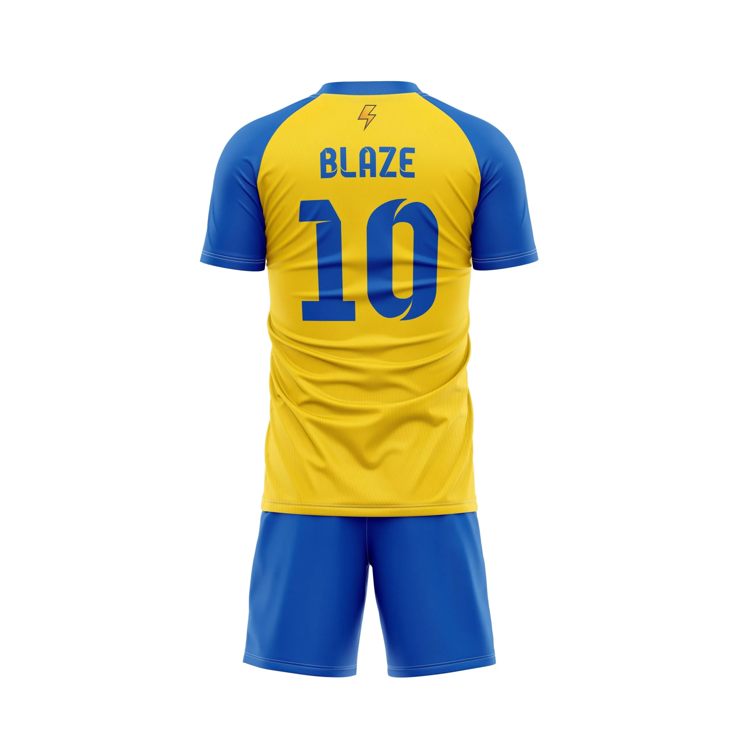 Ataviko Tuta Calcio Inazuma 11 Blaze Raimon Giallo/Azzurro S - immagine 3