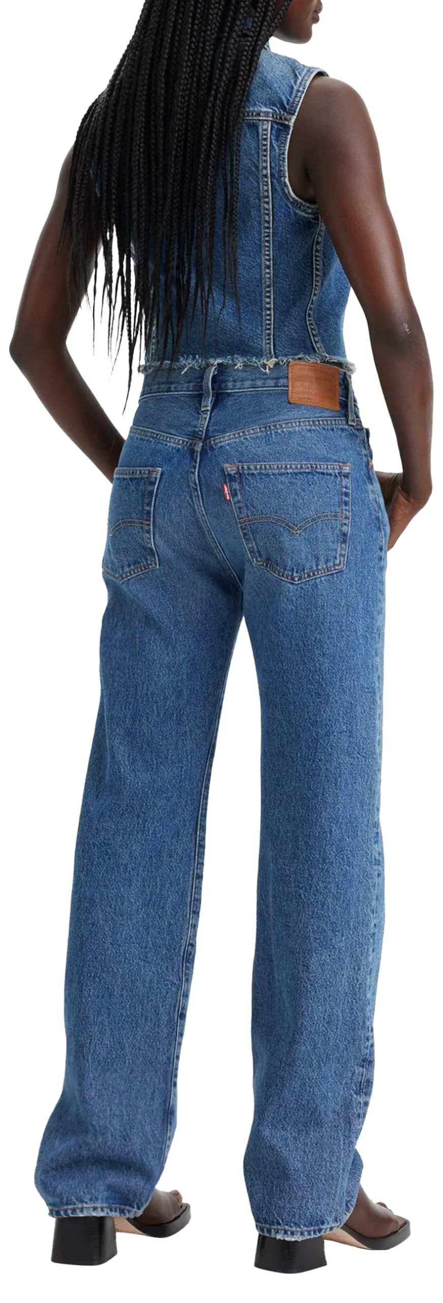 Levi's 501 90's Women's Jeans, Not My News Channel, 33W / 30L - immagine 2