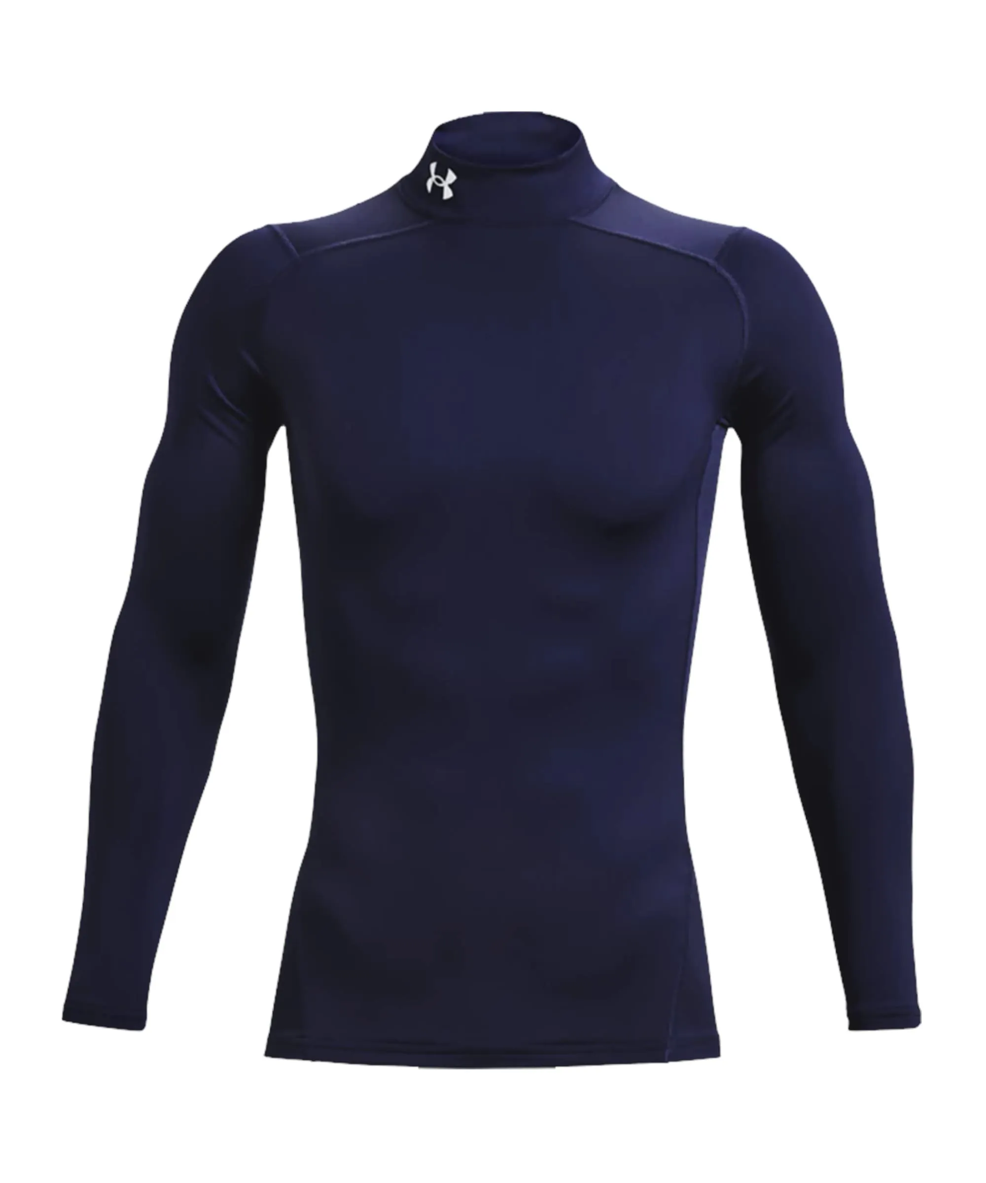Under Armour ColdGear Compression Mock, Midnight Navy-bianco, XL - immagine 1