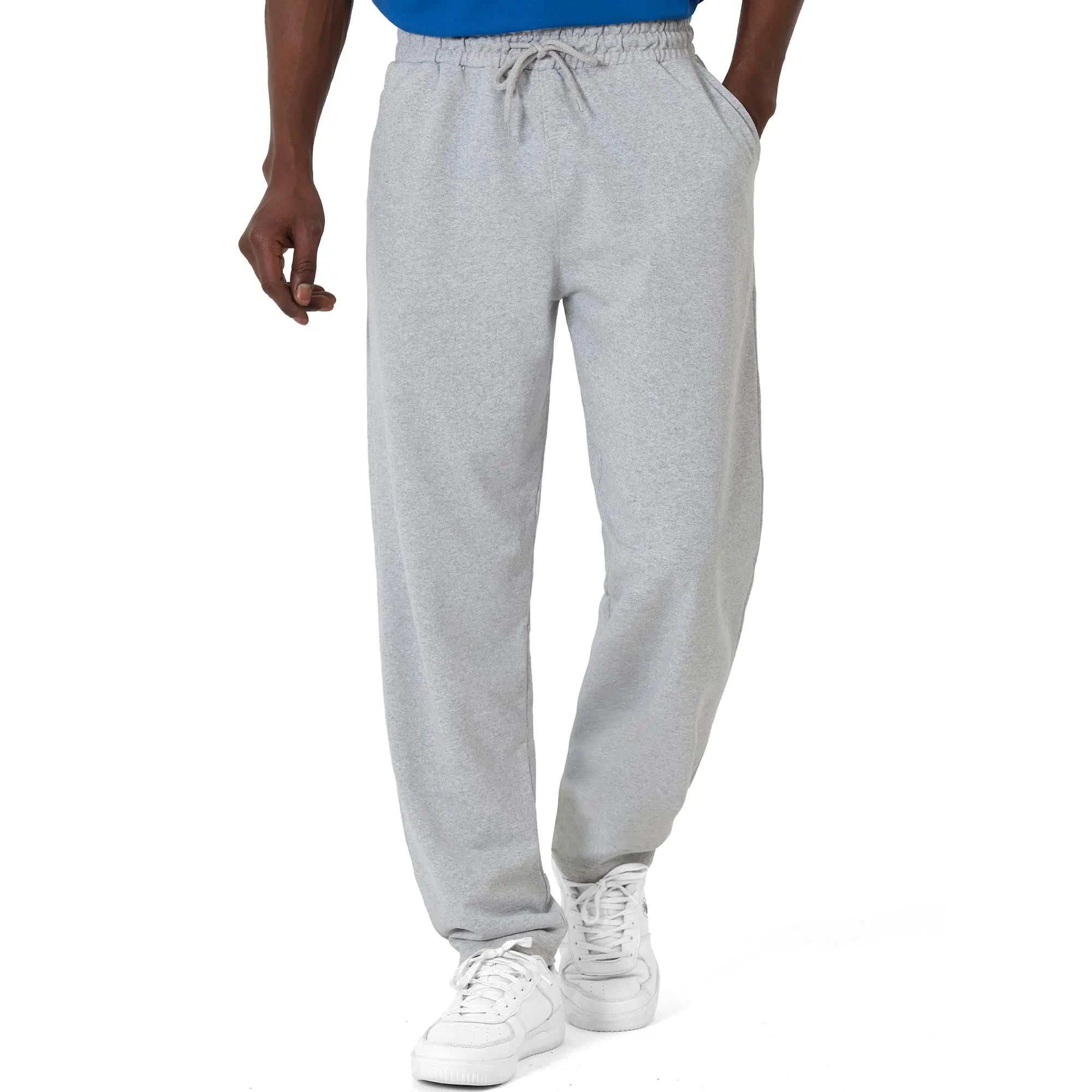 ROSS CAMP Pantaloni Tuta Uomo in Cotone Jogger Sportivi Lunghi - immagine 1