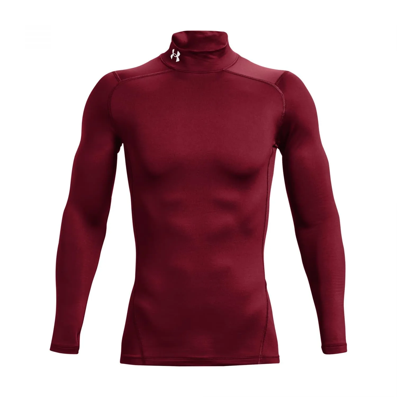 Under Armour ColdGear Compression Mock, Cardinale/Bianco, 4XL - immagine 1