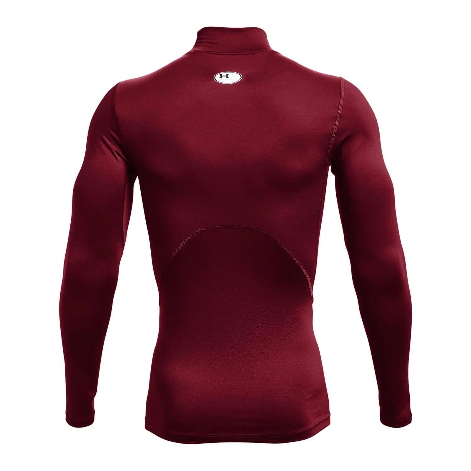 Under Armour ColdGear Compression Mock, Cardinale/Bianco, 4XL - immagine 3