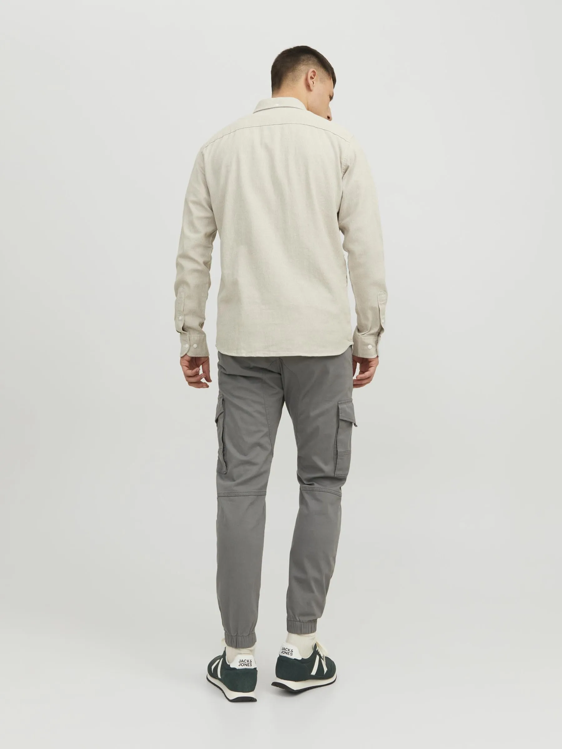 Jack & Jones Pantaloni Cargo Tapered Fit Sedona Sage - immagine 3