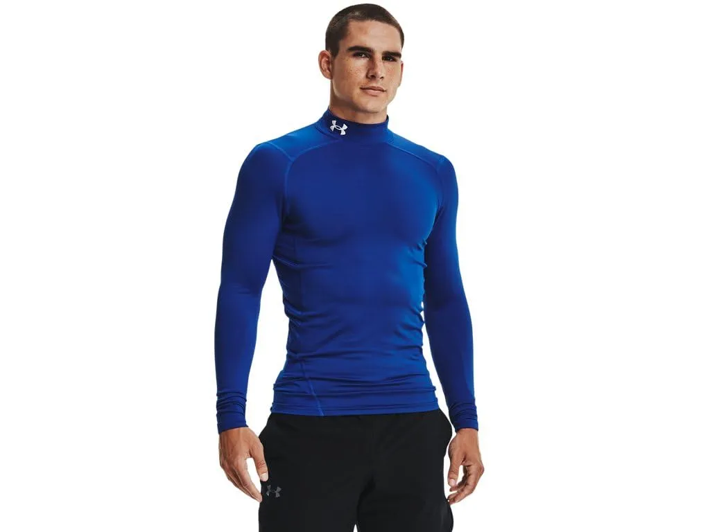 Under Armour CG Comp Mock Top - XXL Tall - Royal Blue/White - immagine 1