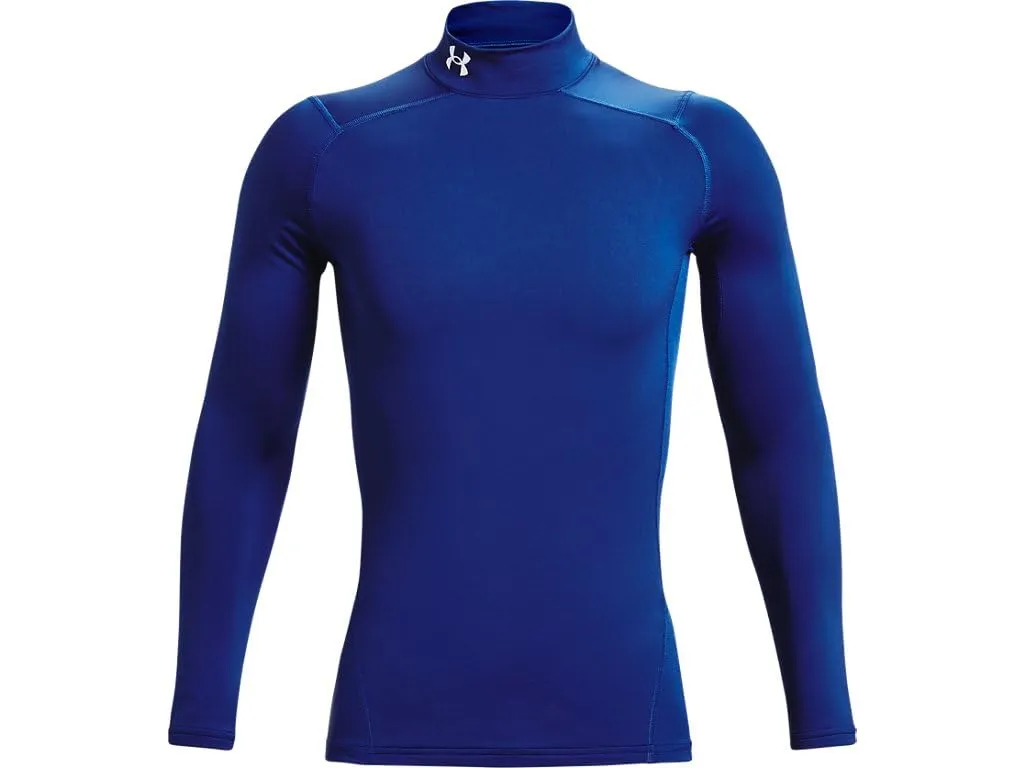 Under Armour CG Comp Mock Top - XXL Tall - Royal Blue/White - immagine 4