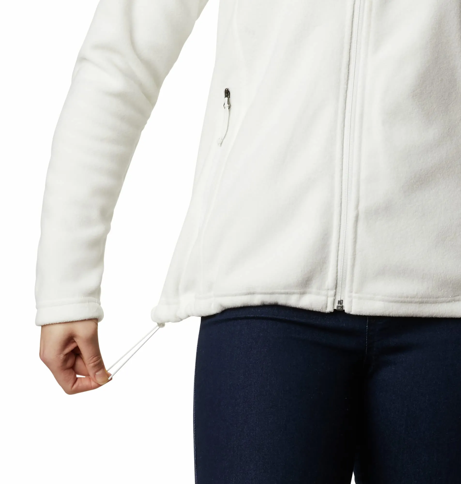 Columbia Fast Trek 2 Jacket, Women's Full Zip Fleece, Sea Salt, XS - immagine 3