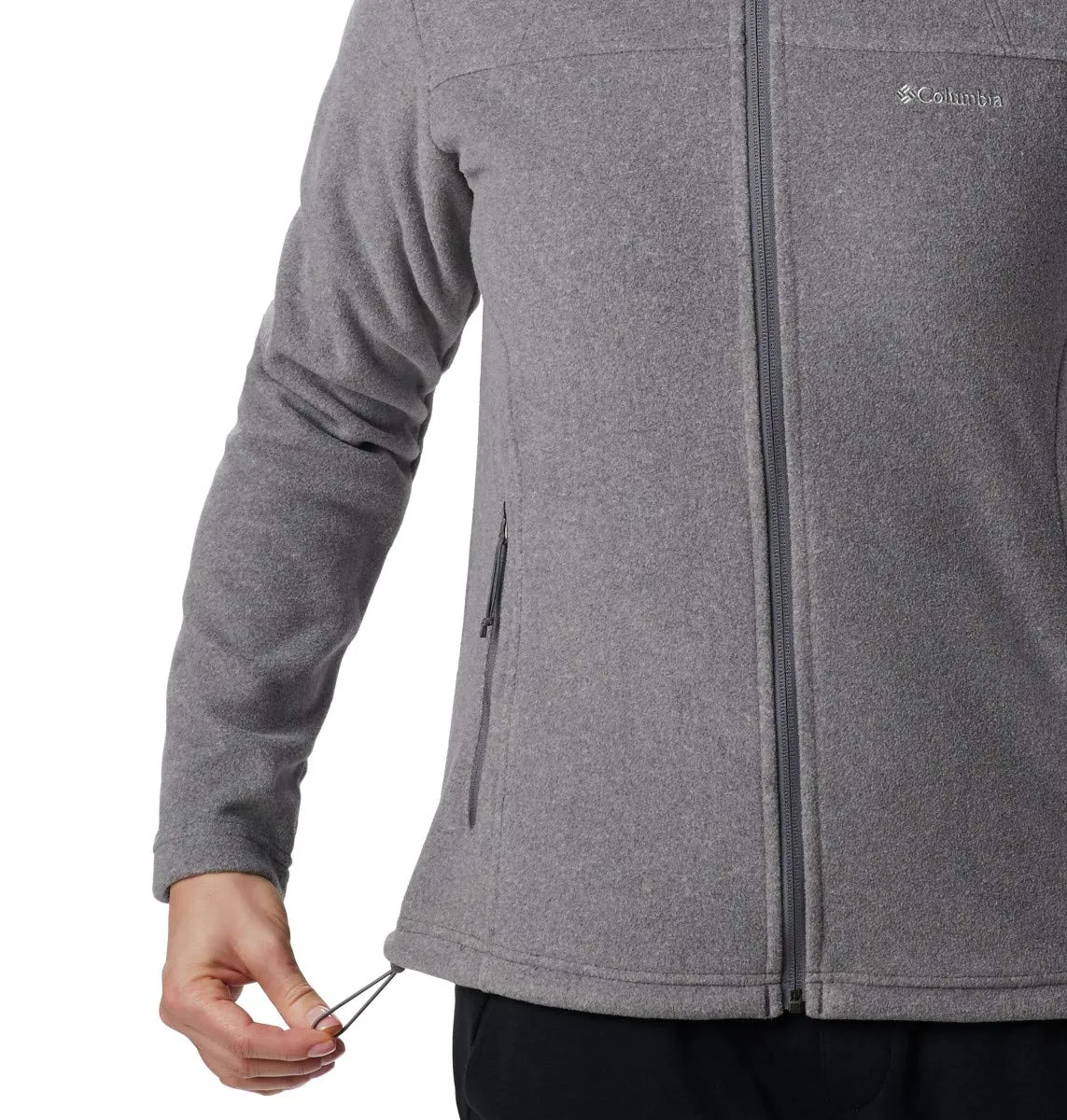 Columbia Fast Trek 2 Jacket, Women's Full Zip Fleece, City Grey Heather, XS - immagine 5