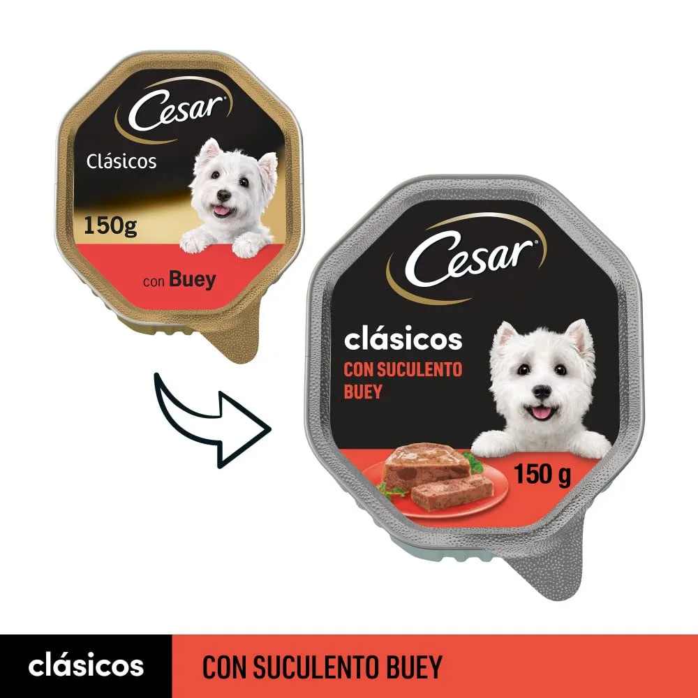 Cesar Classico cibo per cani manzo e fegato, 24 x 150 g - immagine 7